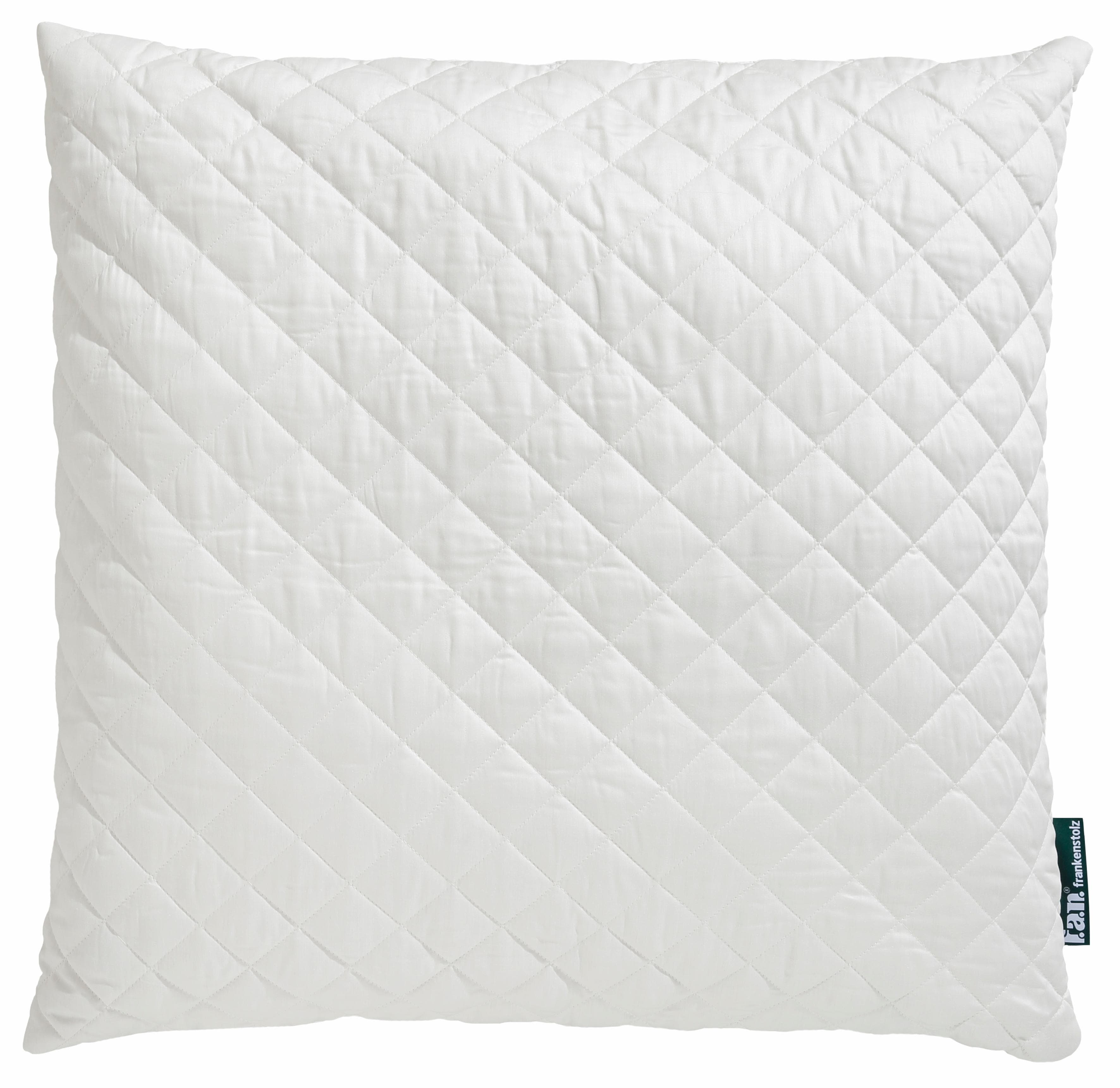 FAN Baby Alpaka Naturhaarkissen Weiß 80x80 cm BIO-Baumwolle