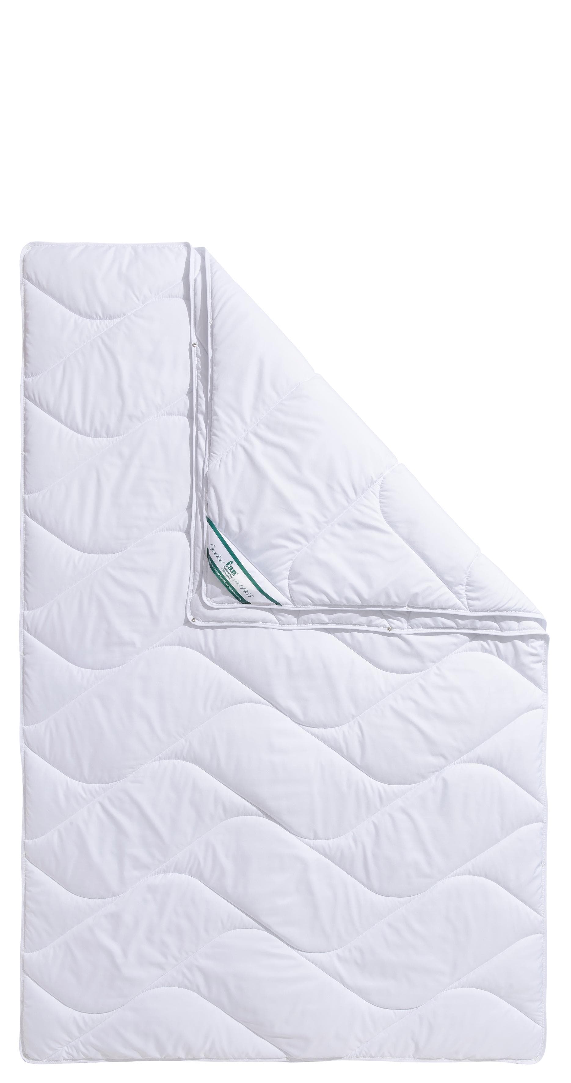 f.a.n. Microfaserbettdecke Kochfest - Ideal für Sommer und Winter