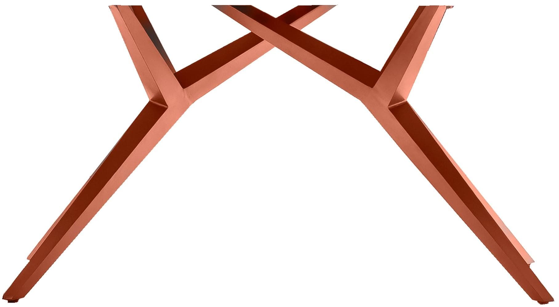 Tischbein SIT Antikbraun Extravagante Form