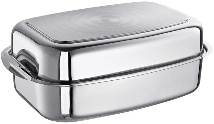 Schulte-Ufer Allzweck-Bräter Edelstahl Induktion Silber 6 Liter