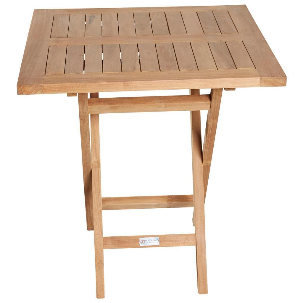 Ambia Garden Gartentisch Teak Massivholz Quadratisch