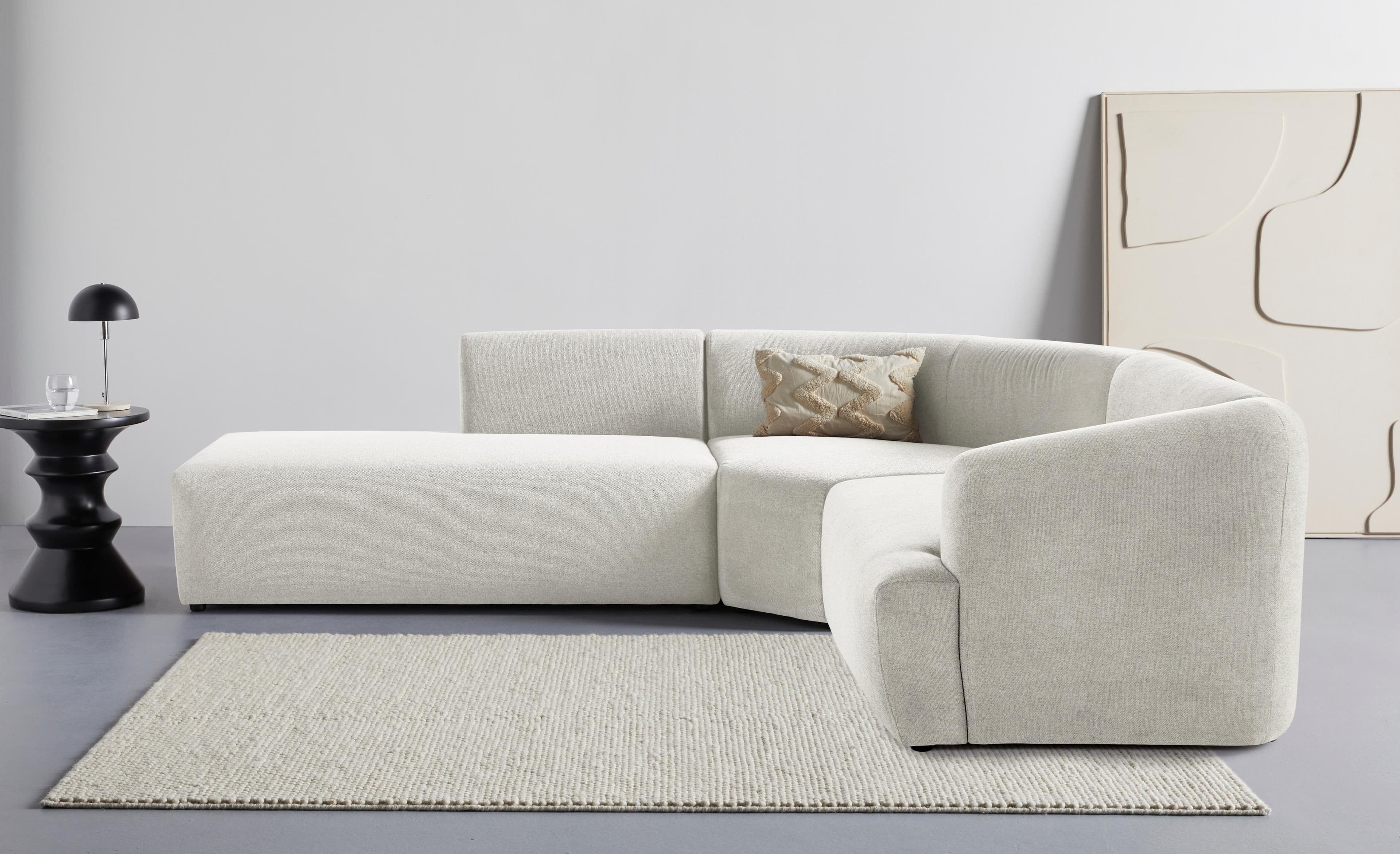 LeGer Home by Lena Gercke Ecksofa LYZA L-Form links/rechts Modularsofa