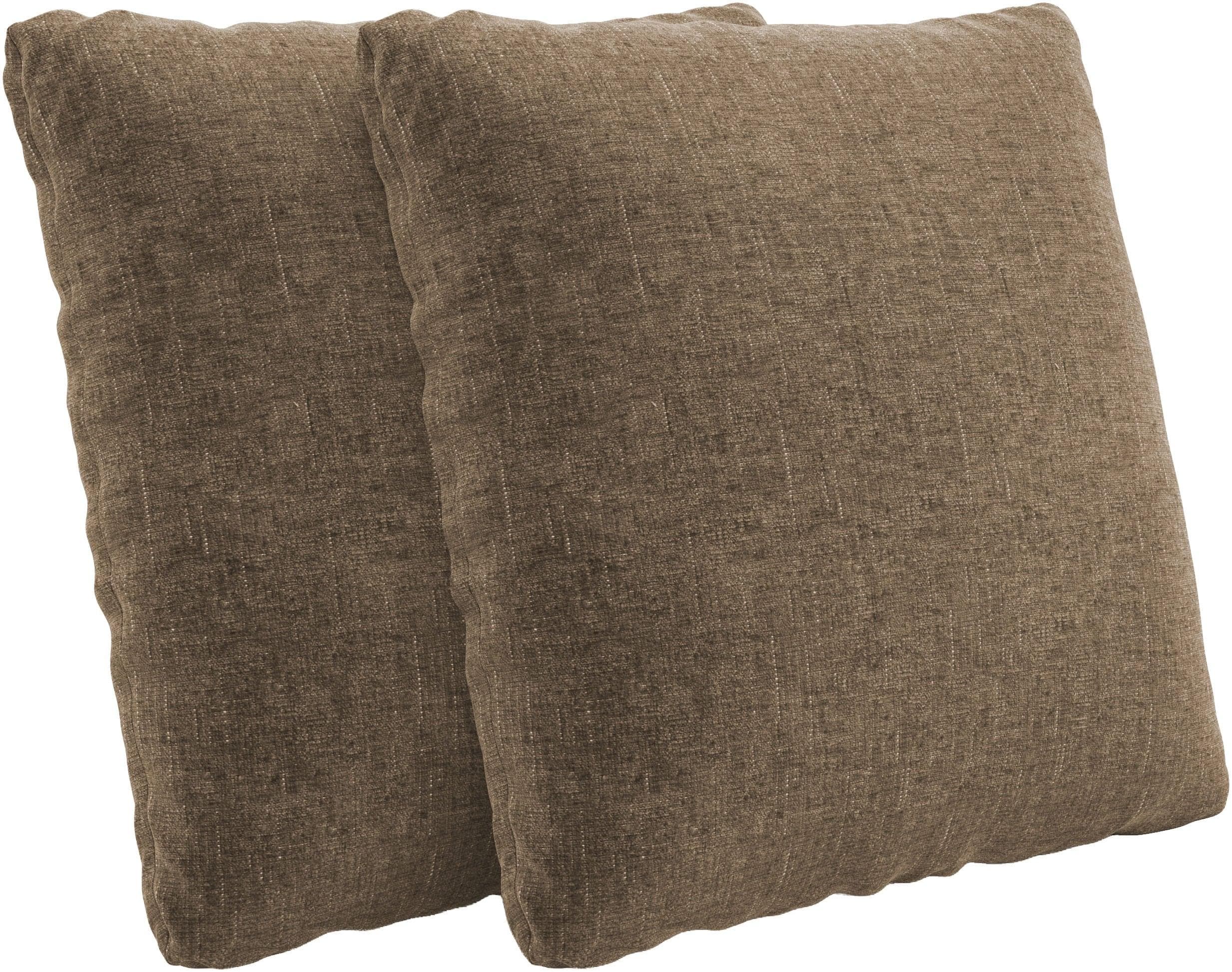 Sit & More Sofakissen Moreno 45 cm x 45 cm x 12 cm 100% Polyester 2er-Set