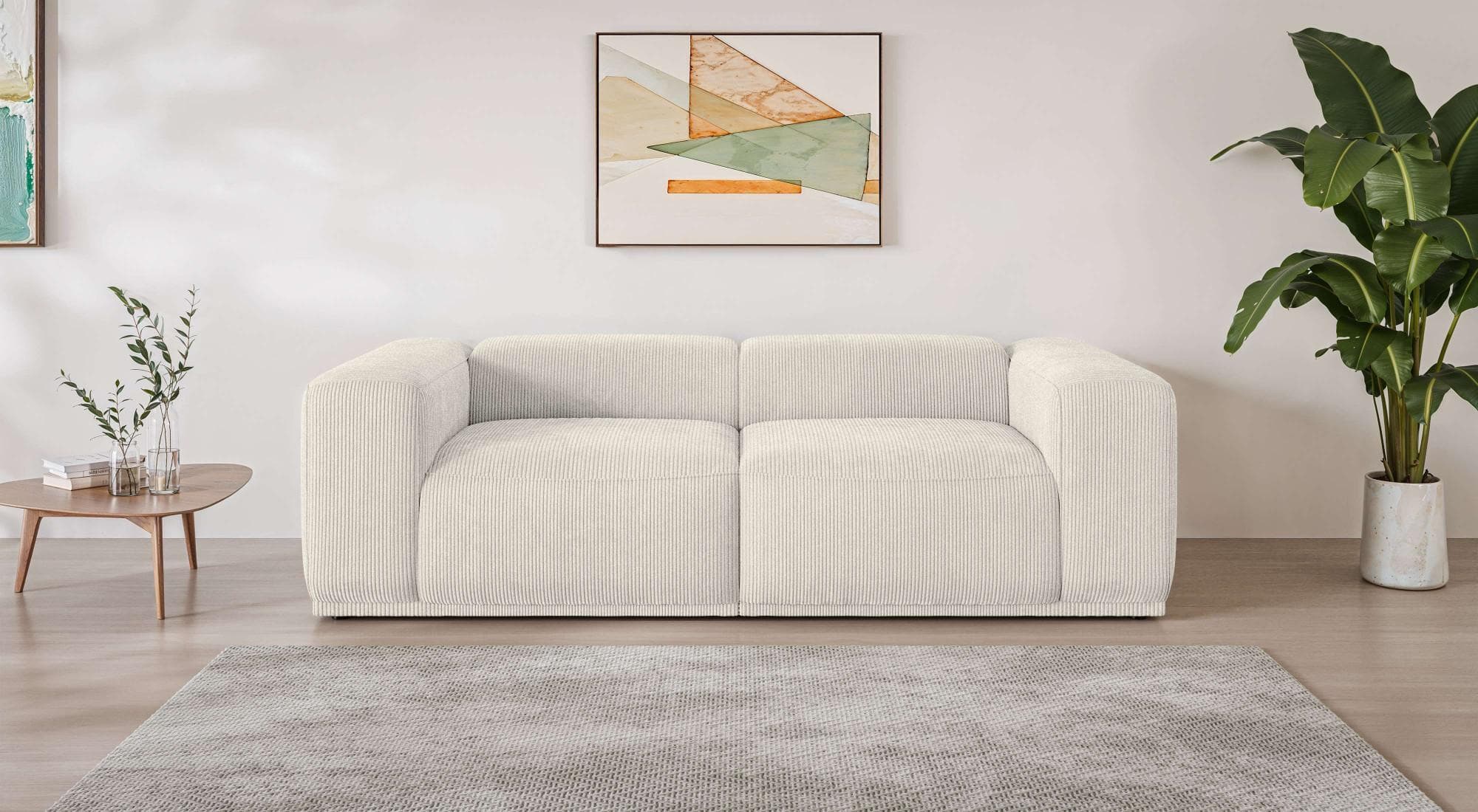 s.Oliver Big-Sofa EMMERIK Designersofa 3-Sitzer Wellenfederung Federkern-Polsterung