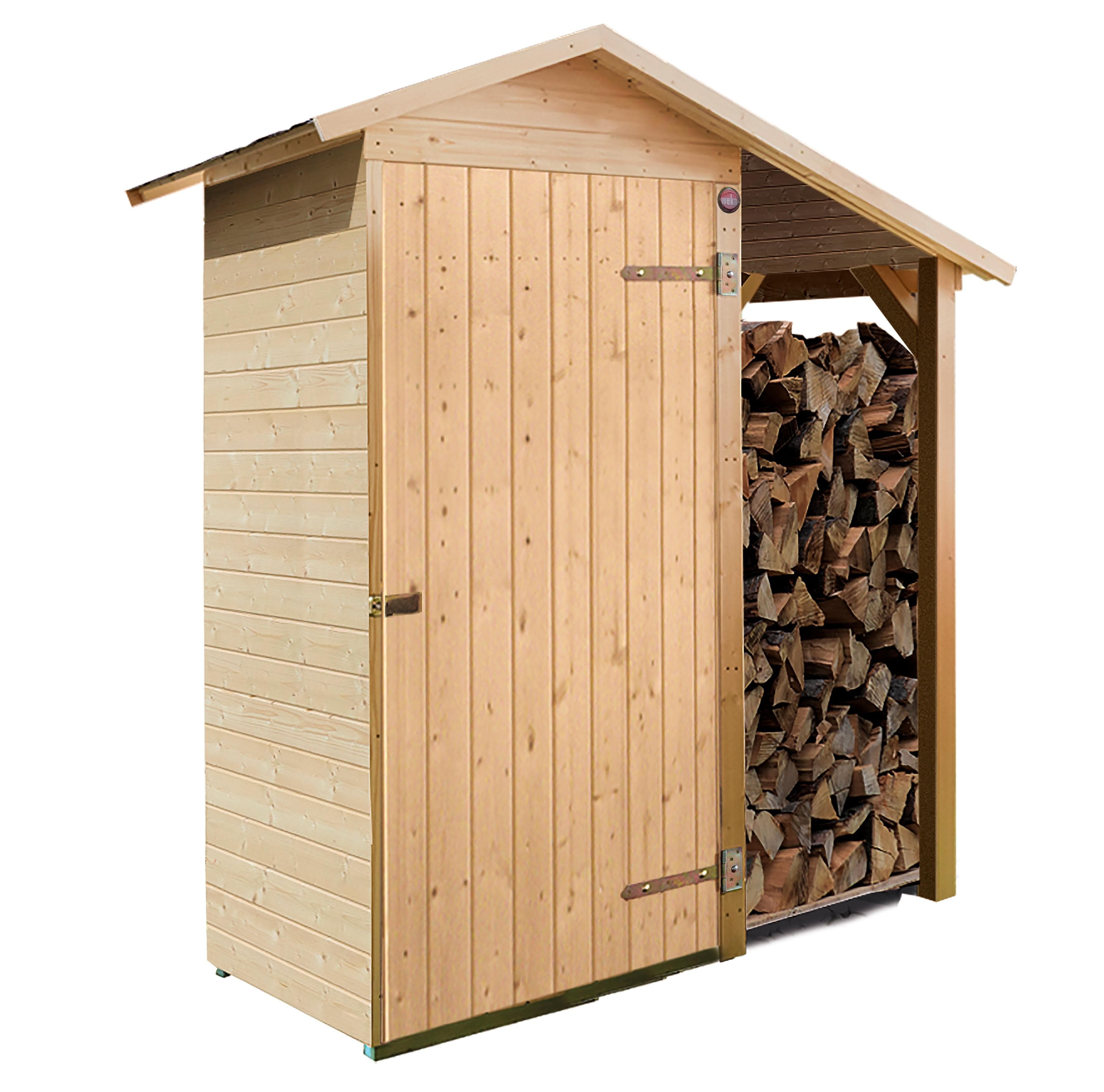 WEKA Garten-Geräteschrank "Gr. 1" Beige Holzwerkstoff