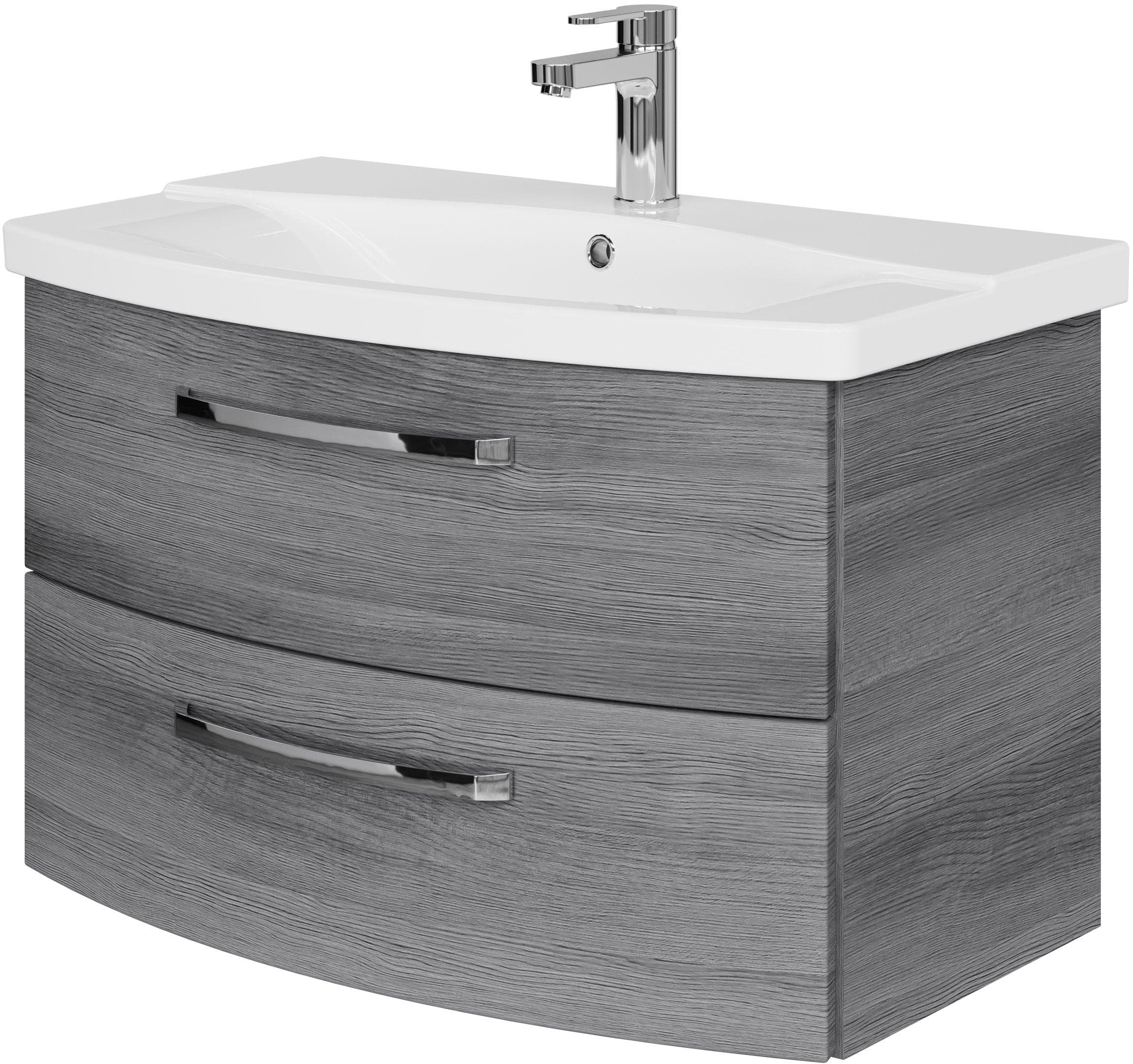 Baur Versand Waschtisch SAPHIR Serie 4010 Keramik-Waschtisch mit Unterschrank 84 cm