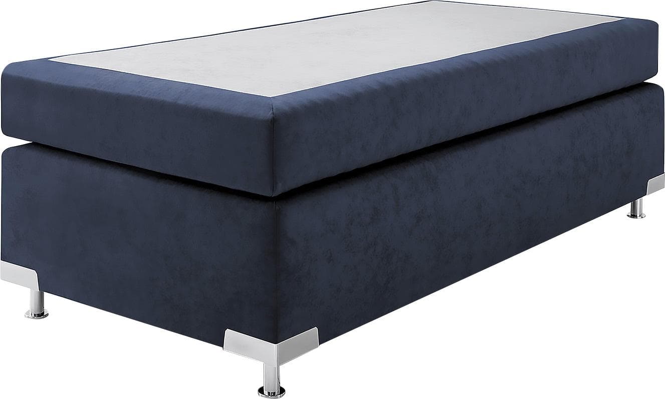 Westfalia Schlafkomfort Boxspringbett Holland Navy Microvelours