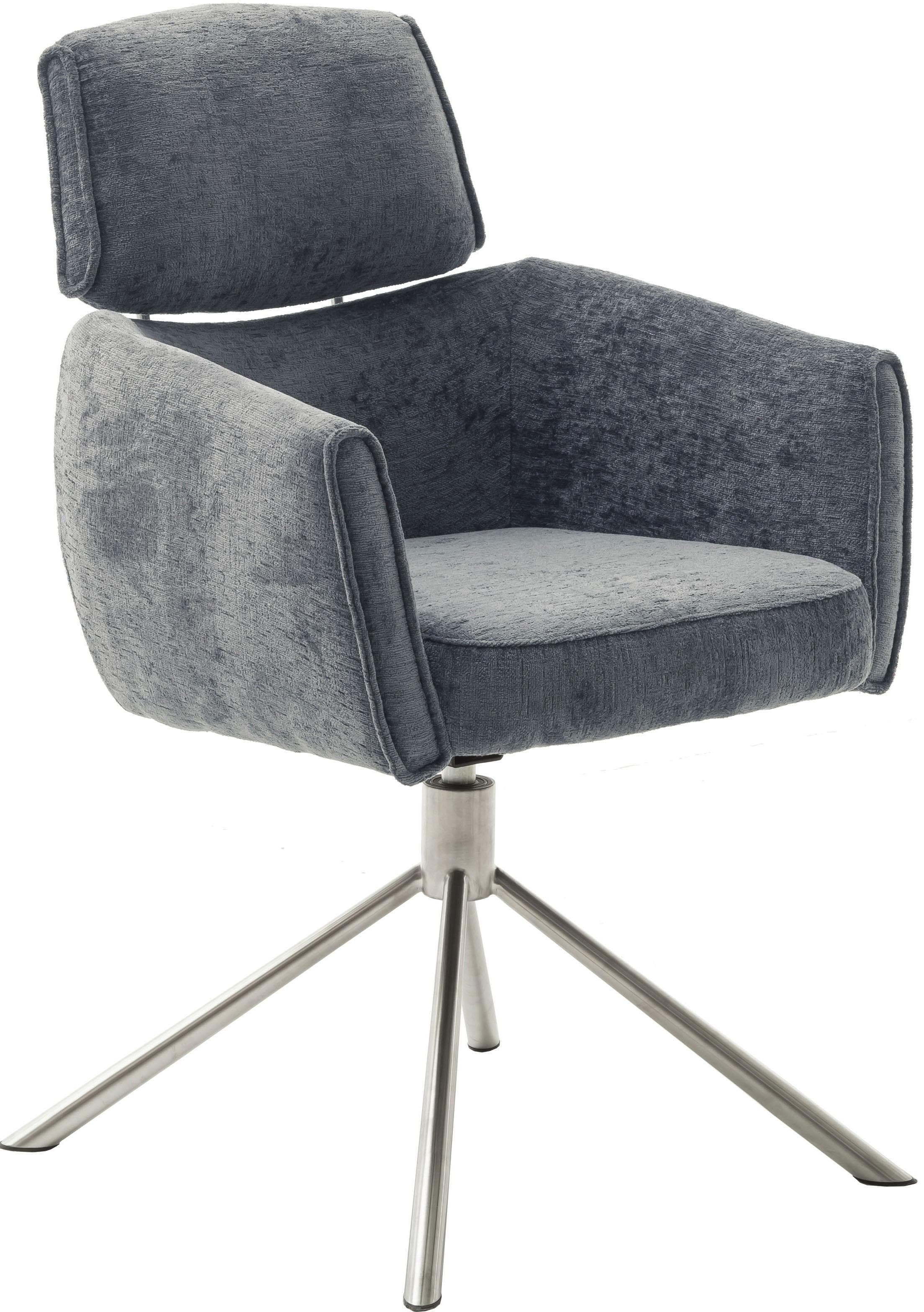 MCA furniture Armlehnstuhl 2er Set Anthrazit Drehbar