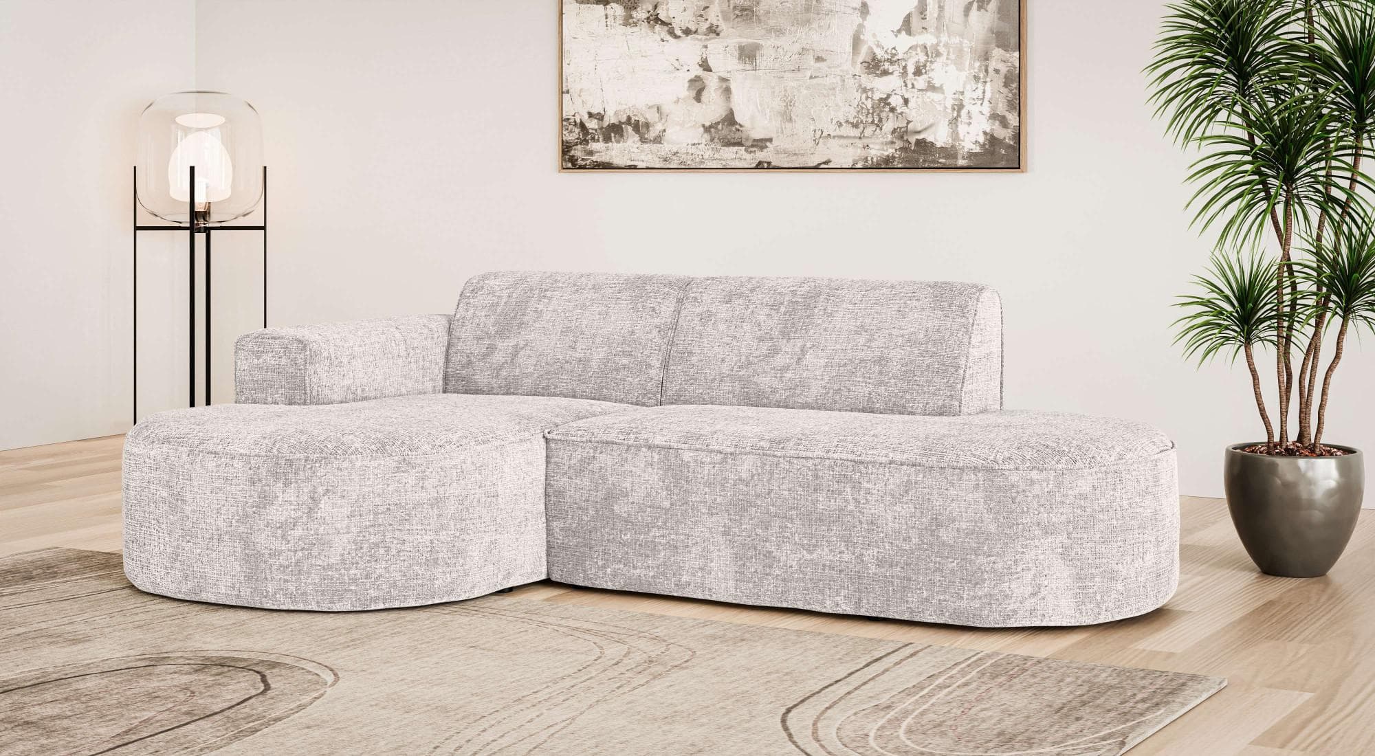 Ecksofa OTTO HOME "ADELLA XL" Design-Sofa mit Recamiere