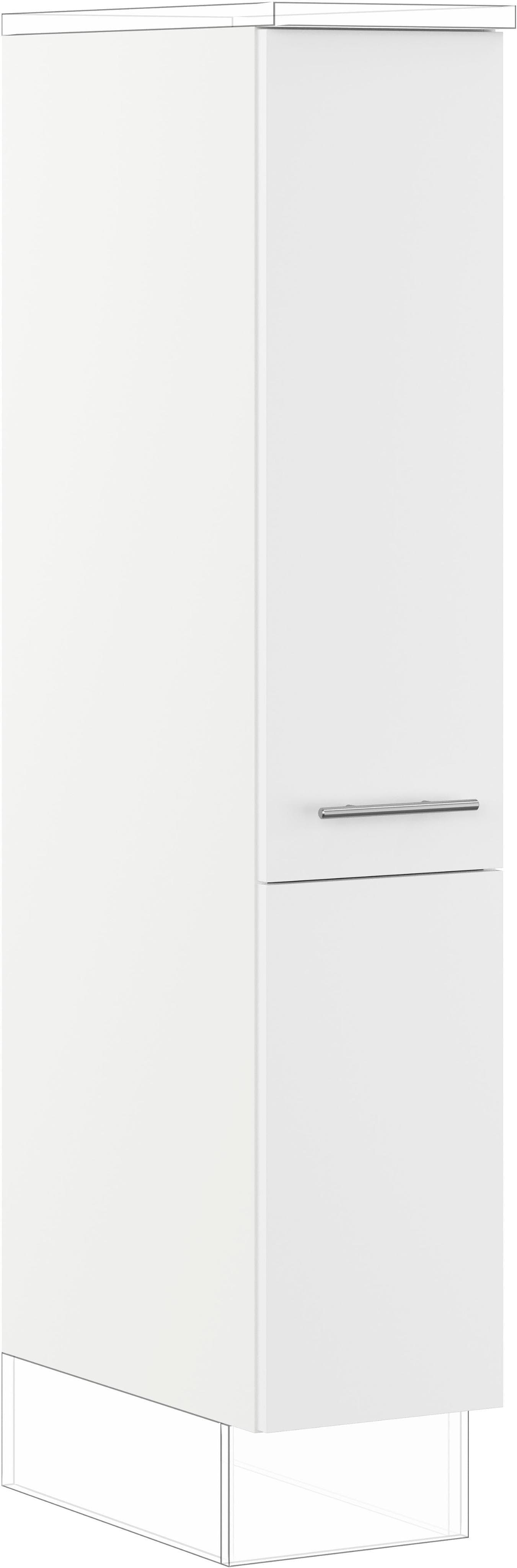 Apothekerschrank Valencia Weiß IMPULS KÜCHEN