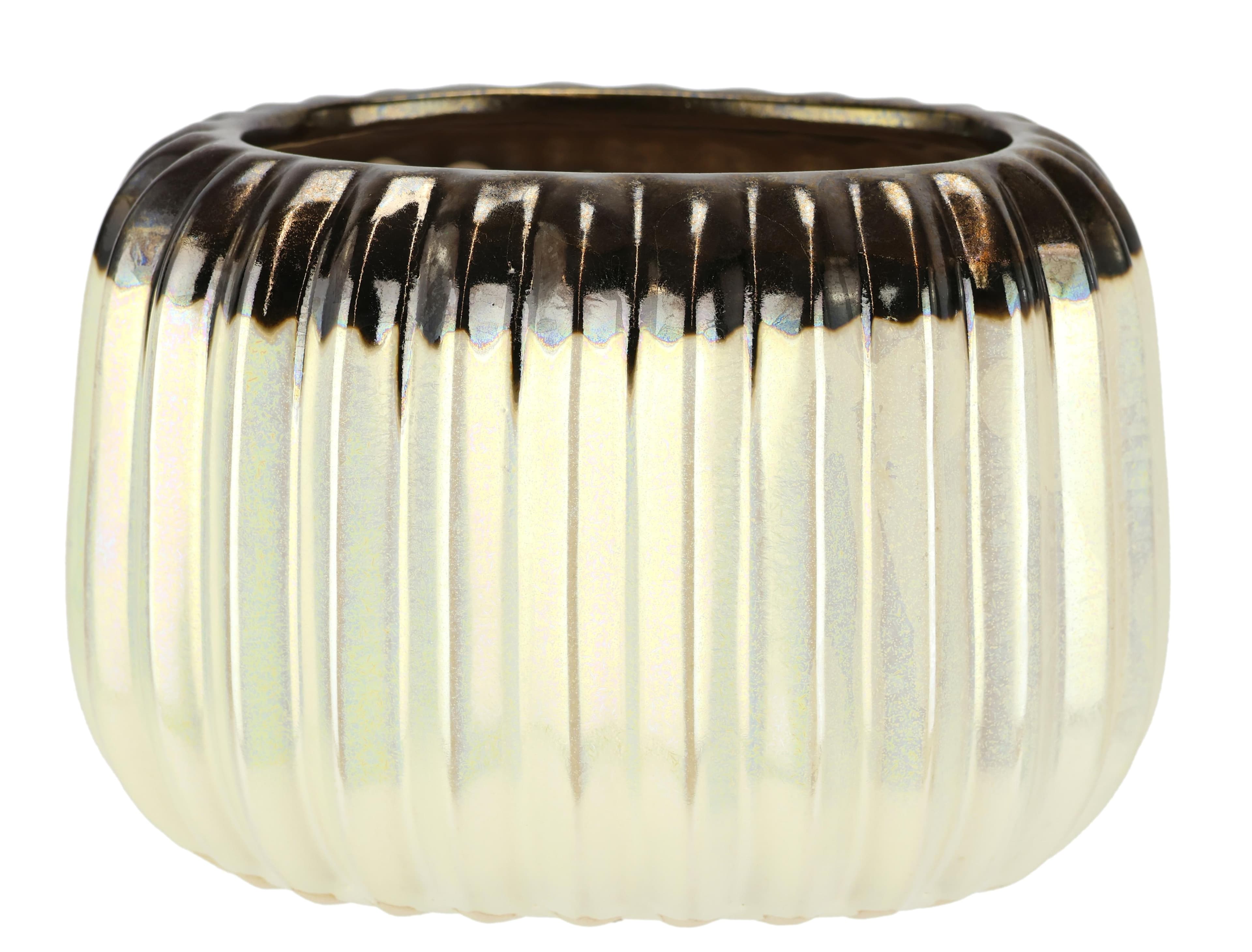 Dekovase I.GE.A. Keramik Beige Modern