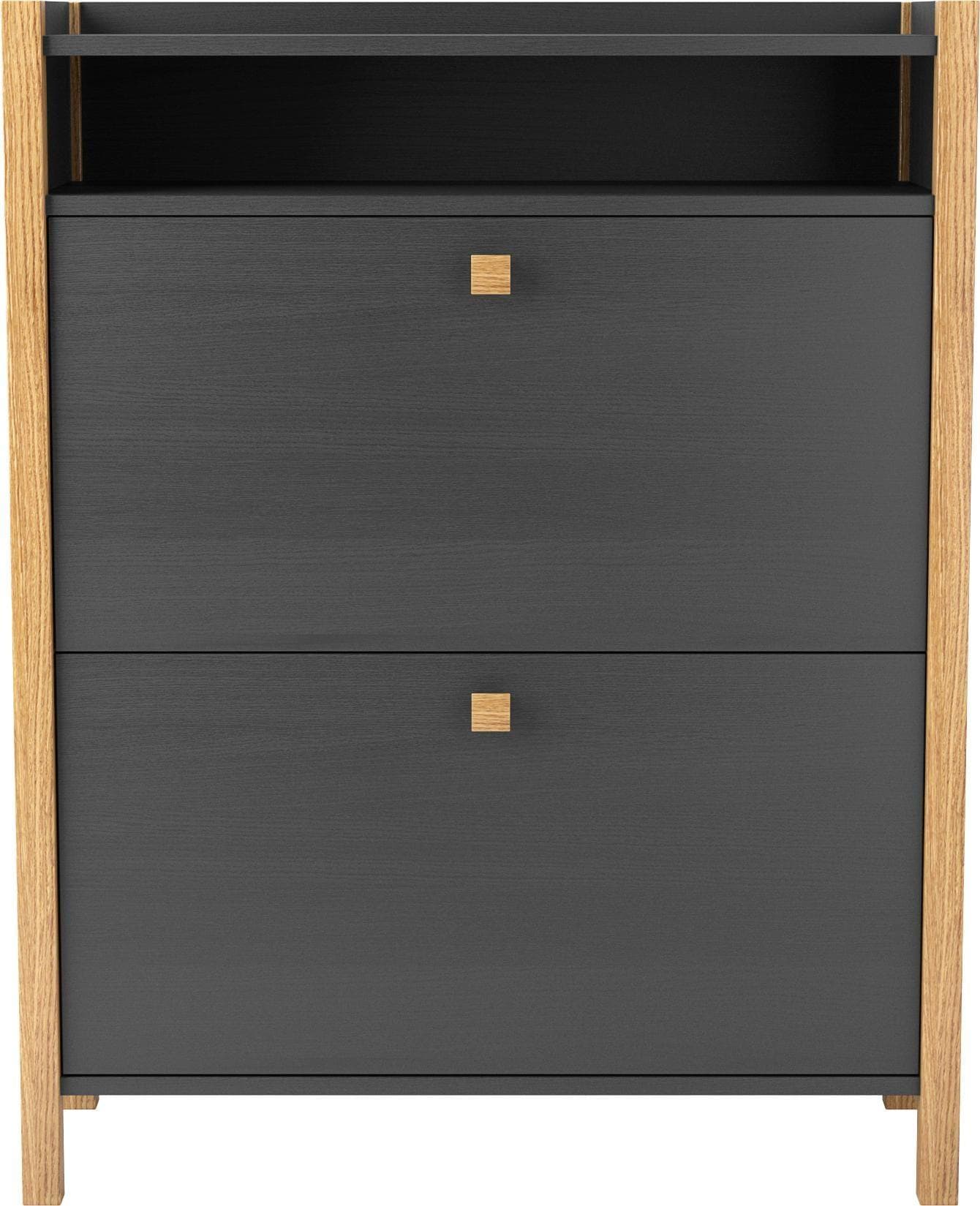 Schuhbank WOODMAN "Charis" Grau Eiche