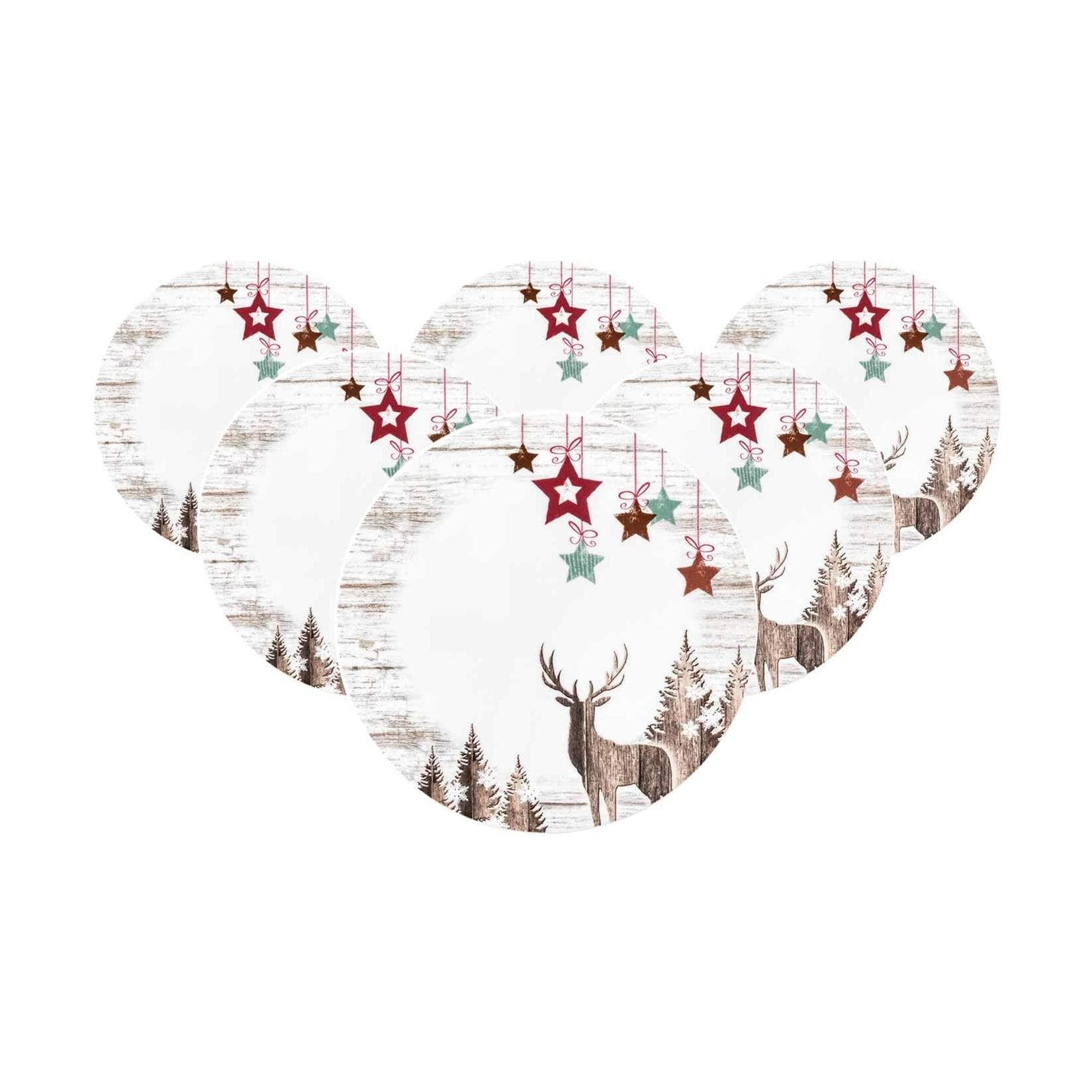 Seltmann Weiden Frühstücksteller Life Christmas 6er Set 22,5 cm