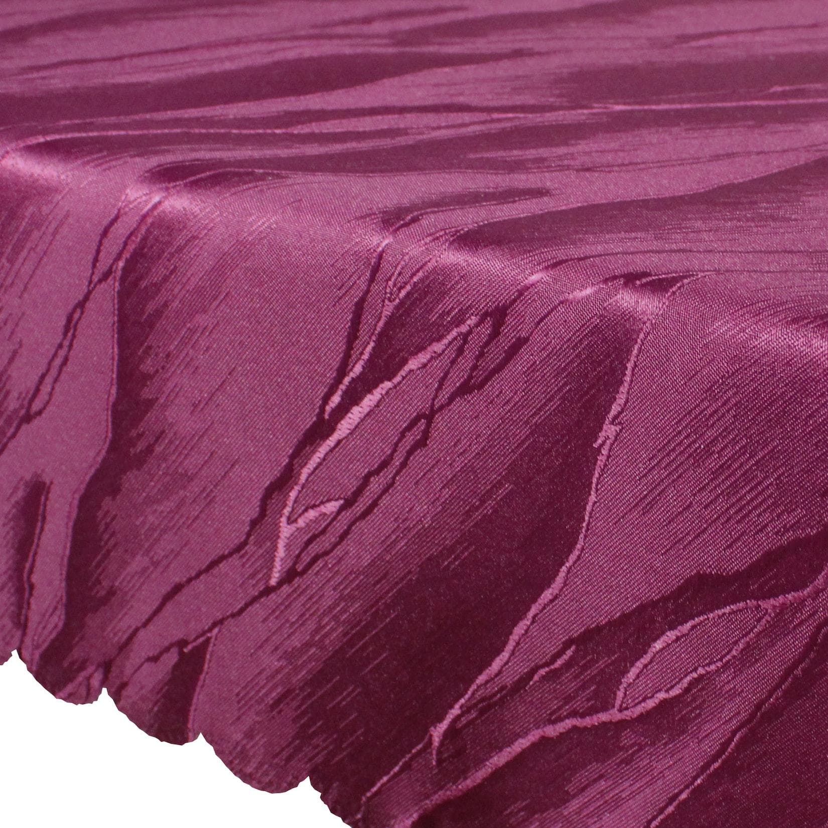 NYVI Tischdecke Jacquard Elegance Bordeaux