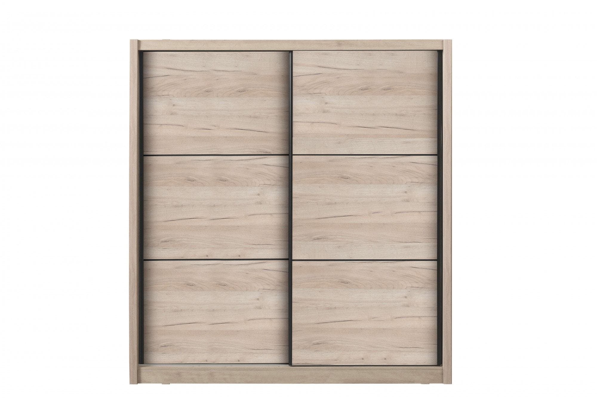 Schwebetürenschrank mit kompletter Innenausstattung - FSC-zertifiziert