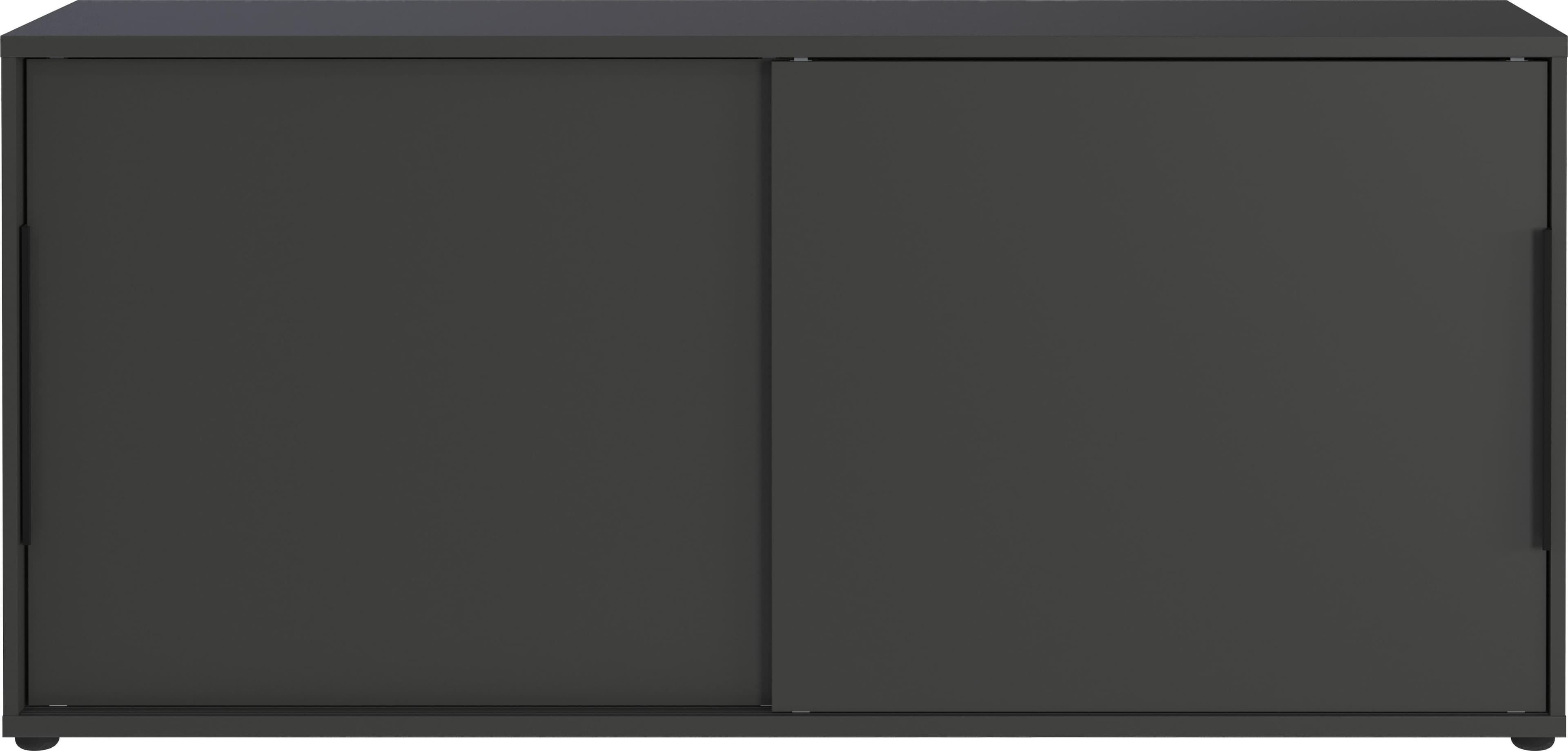 Schiebetürenschrank mit Zweiflügeltüren