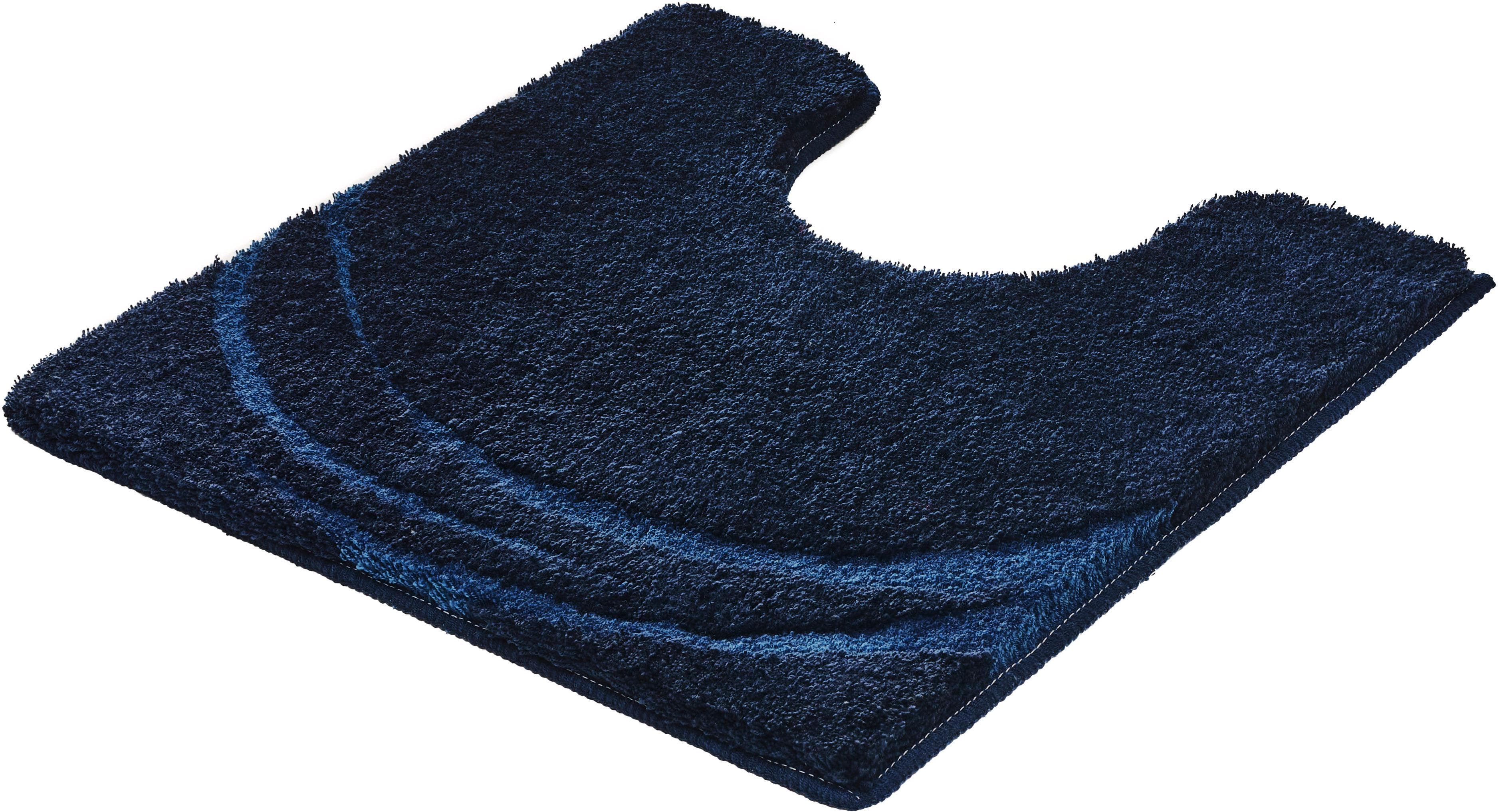 Badematte Badteppich Polyacryl Navy Modernes Design