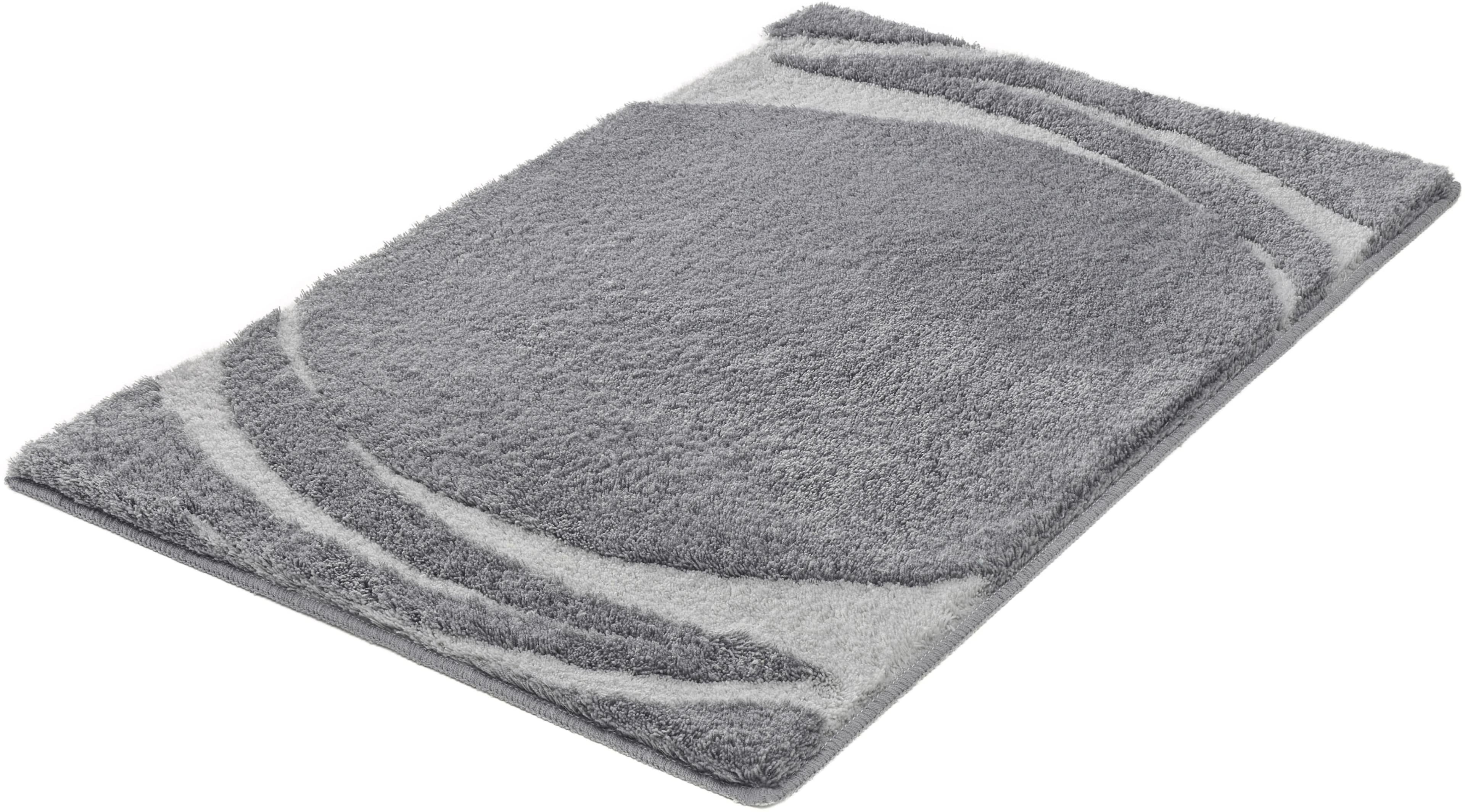Badematte Badteppich Anthrazit Polyacryl Modernes Design