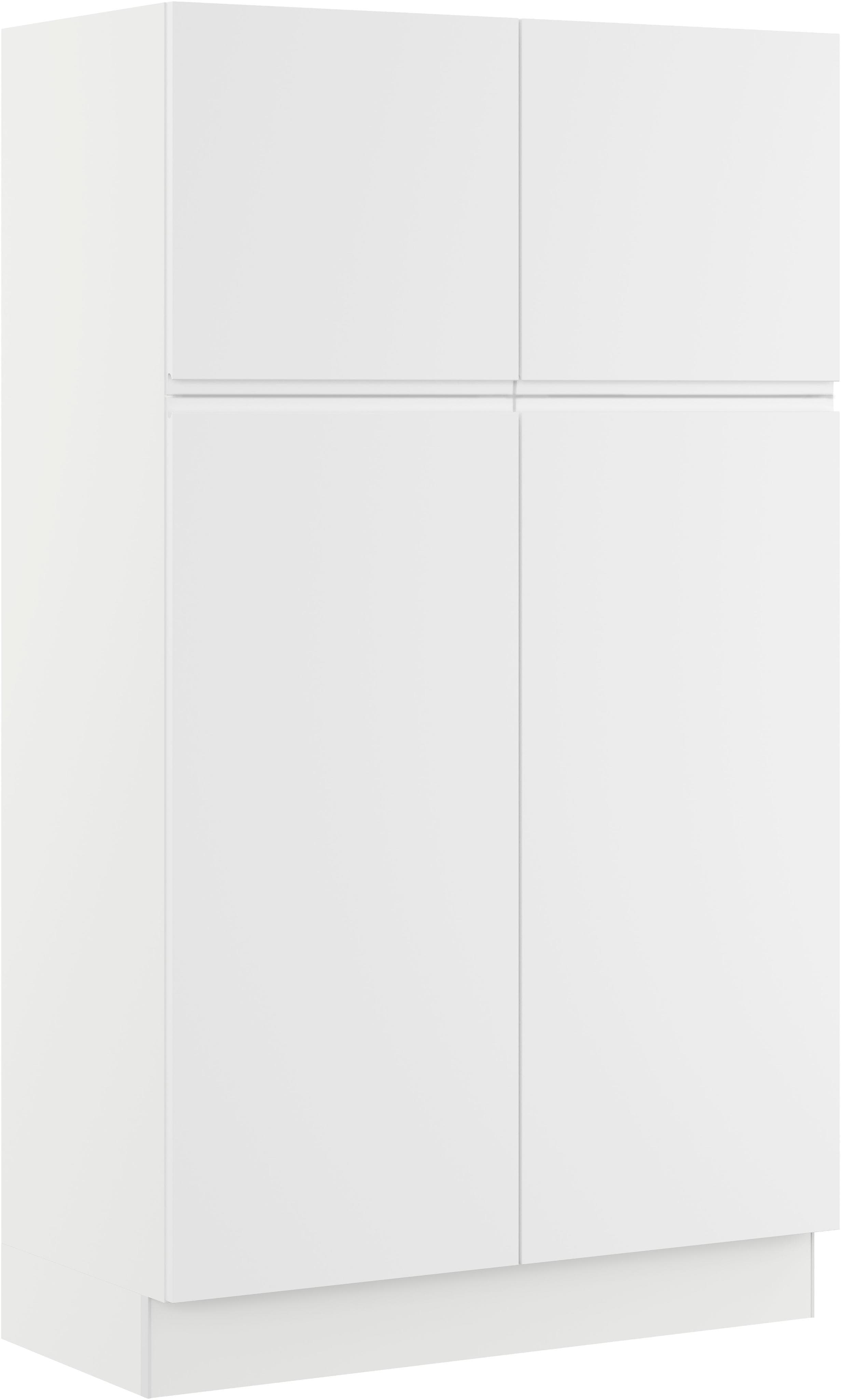 IMPULS KÜCHEN Mehrzweckschrank-Set Warschau Weiß