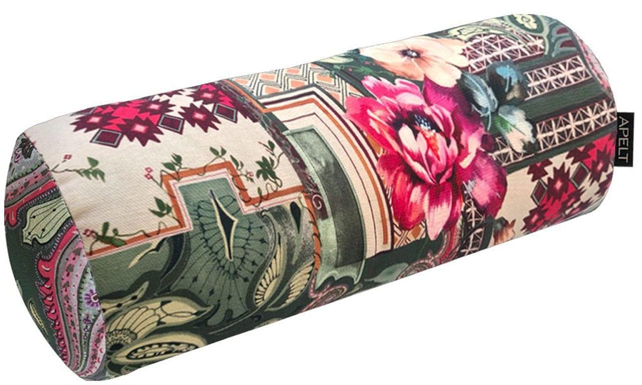 Nackenrolle APELT 3403 Beige Grün Pink Bohème-Style