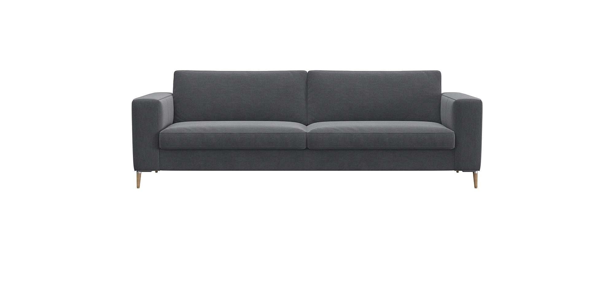 3-Sitzer Sofa Fiore Soft Grey Flexlux
