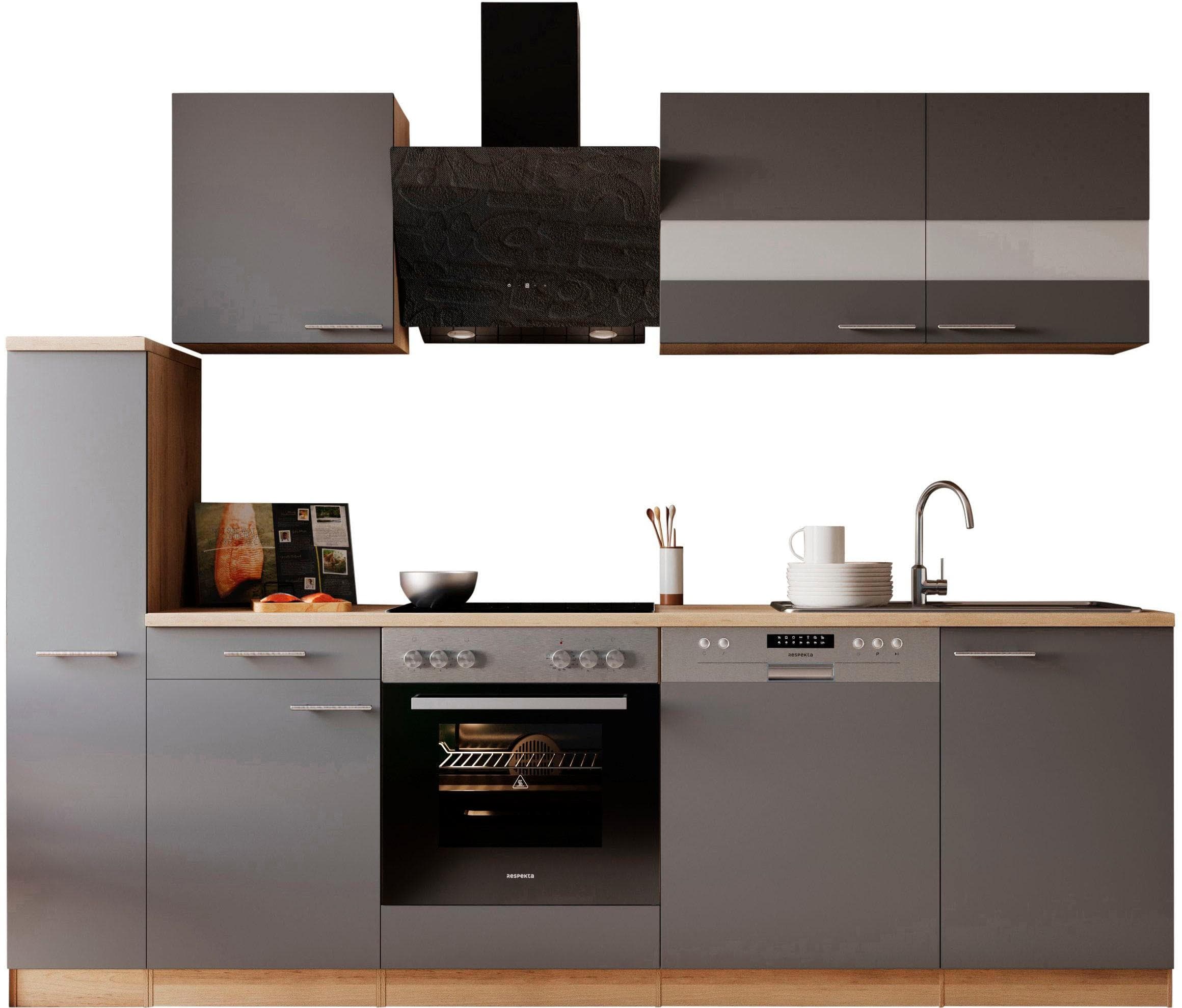 Respekta Merle Küche - Modernes Design mit Soft-Close & Viel Stauraum