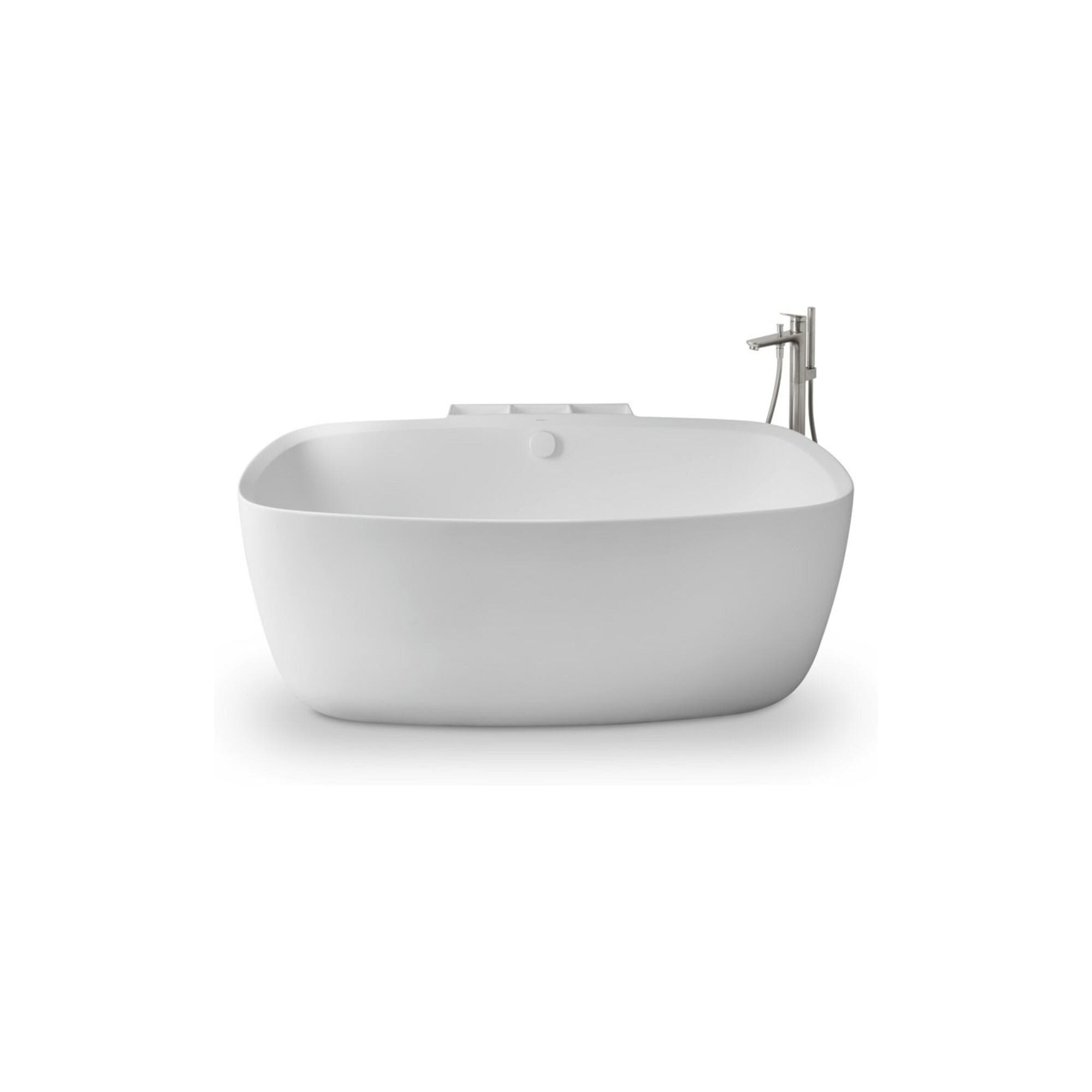 Duravit Wave Unterputz-Wannenarmatur Edelstahl