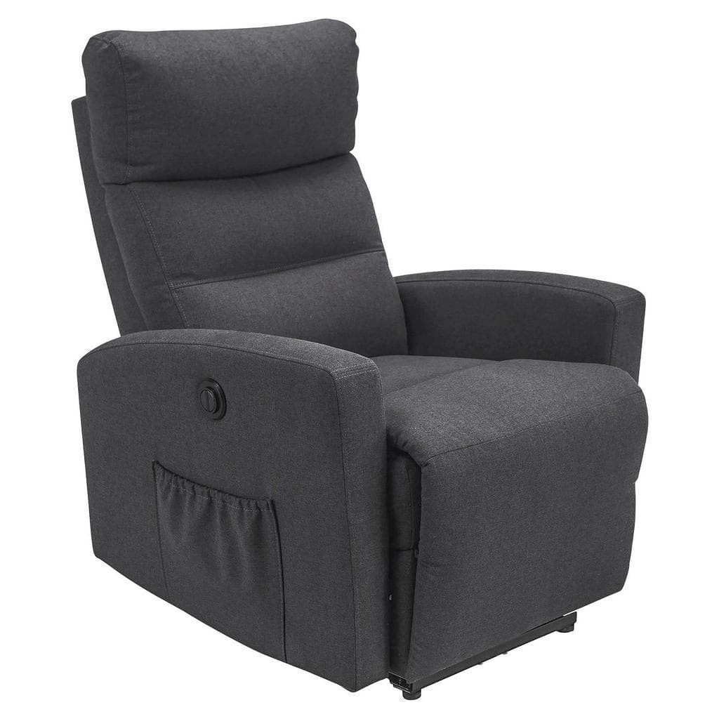 Carryhome Fernsehsessel Anthrazit mit Relaxfunktion