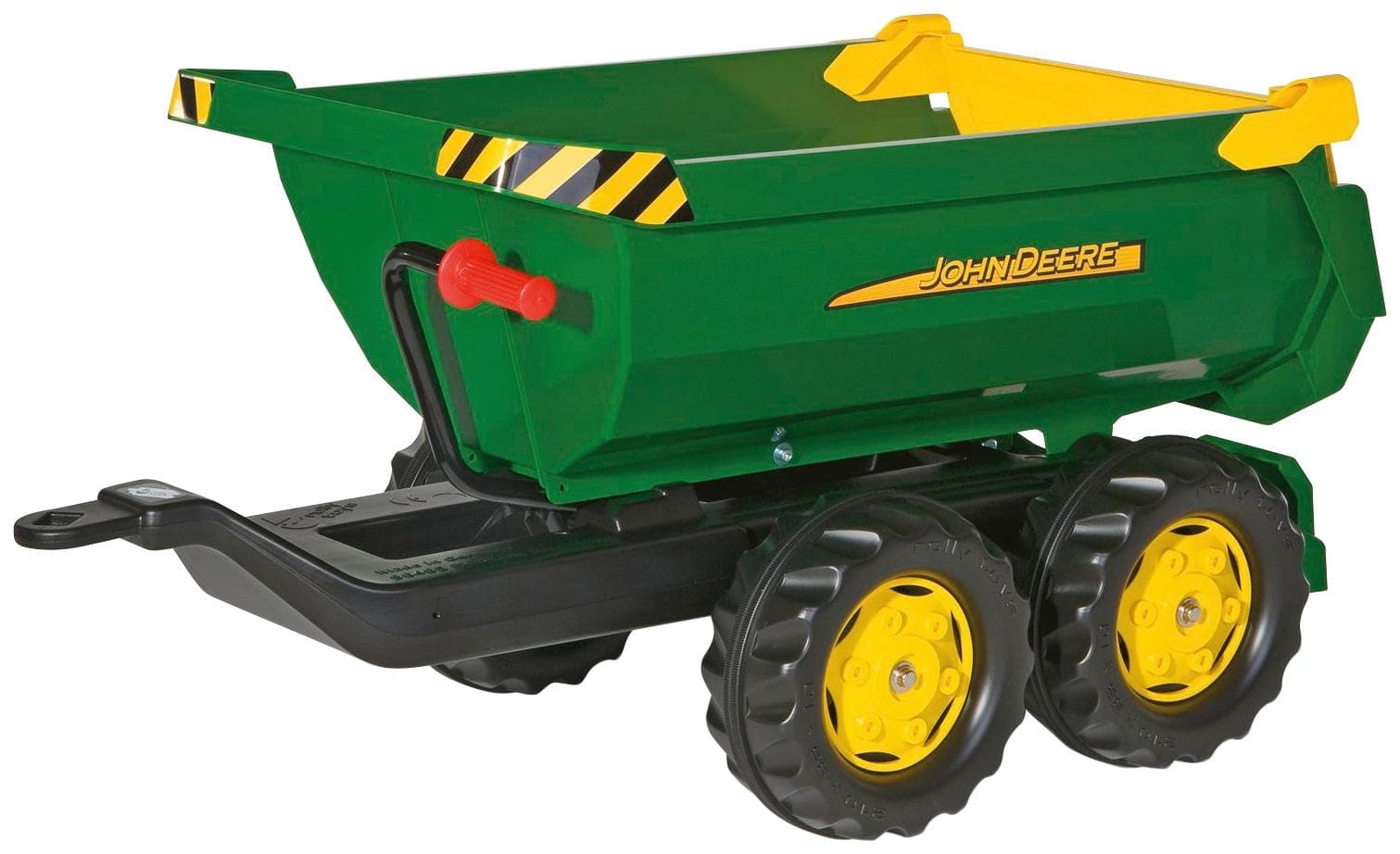 Rolly Toys Kinderfahrzeug-Anhänger Halfpipe John Deere grün