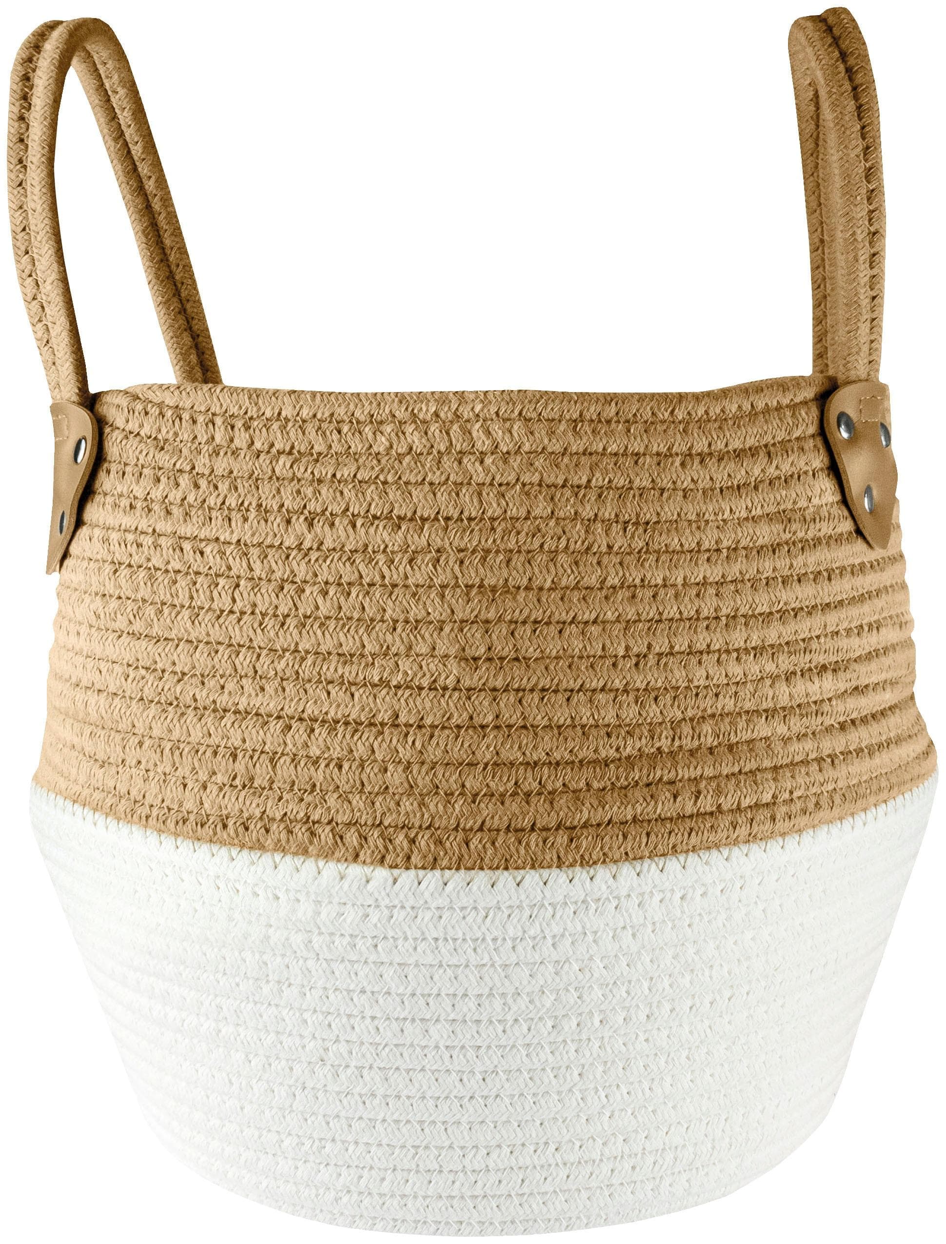 Kleine Wolke Aufbewahrungsbox Patch Beige Baumwolle Polyester