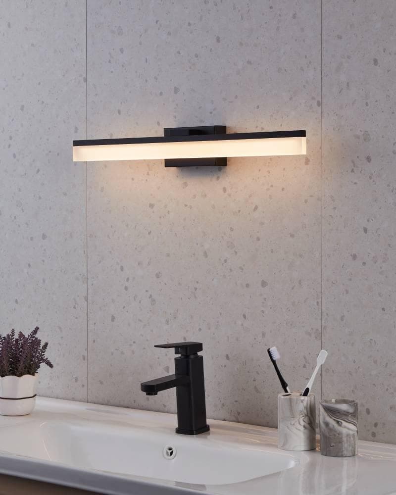 EGLO PALMITAL LED Wandleuchte: Modernes Design, Warmweiß, IP44