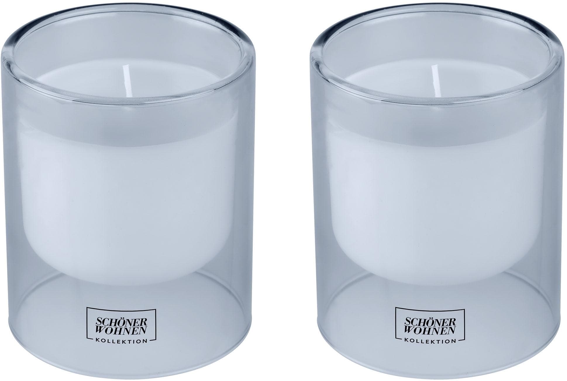 SCHÖNER WOHNEN-KOLLEKTION Duftkerze Soft Cotton L Blau