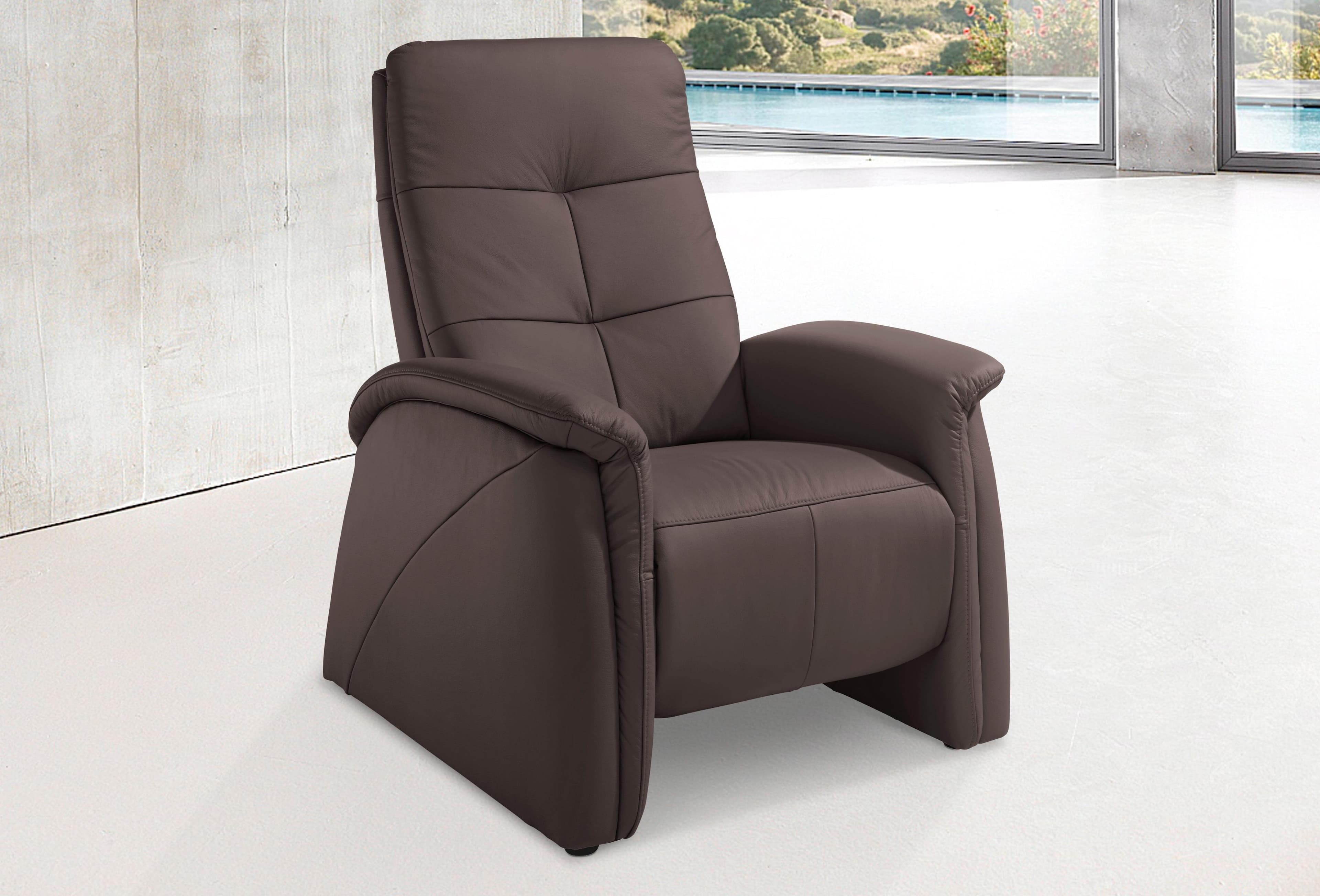 EXXPO Sessel Tivoli Relax mit Aqua Clean Schutz Braun
