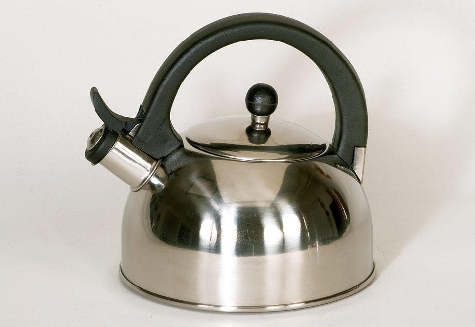 Wasserkessel KRÜGER Boston Silber Edelstahl Induktion