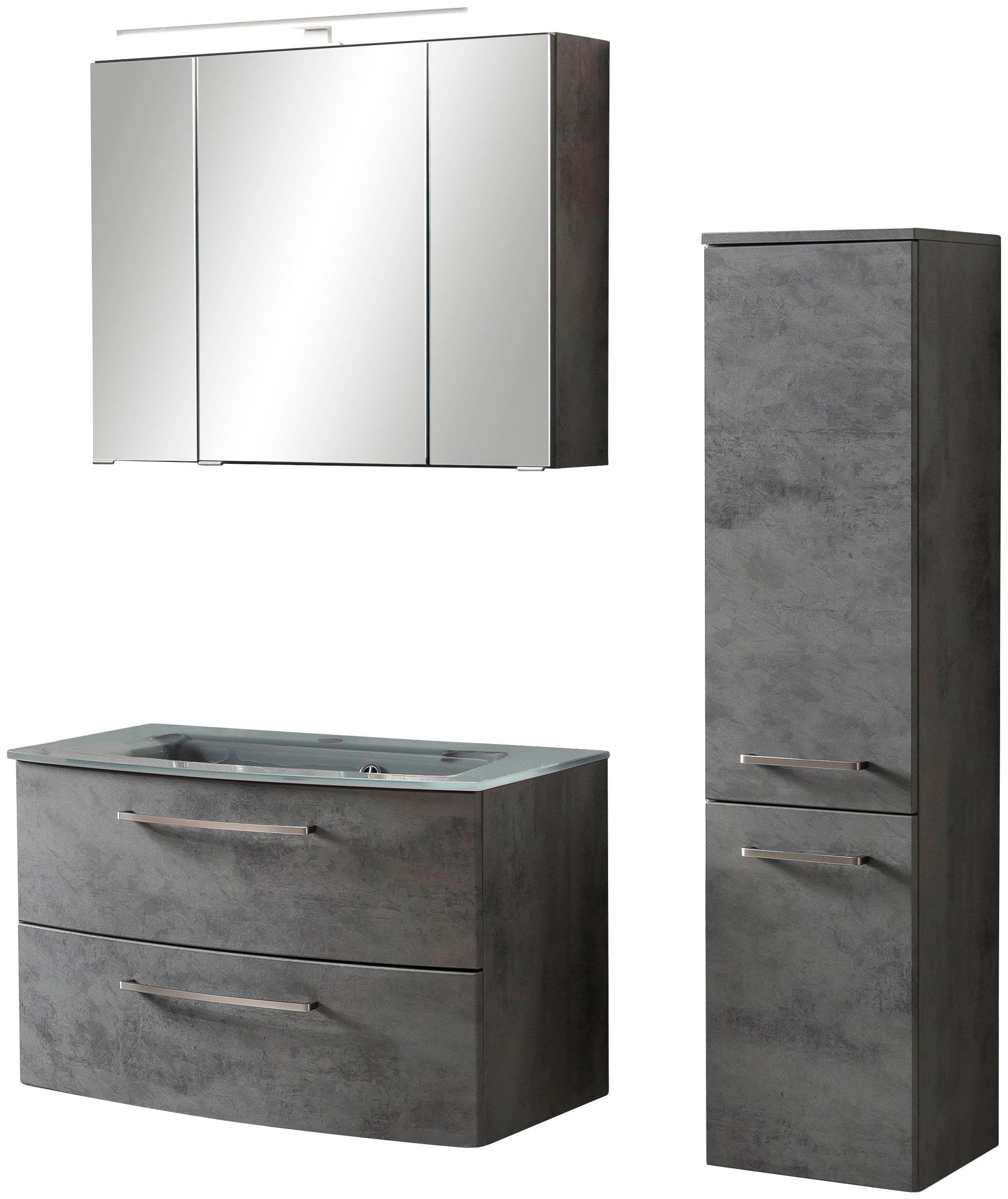 Badezimmer-Set Windau Grau Welltime