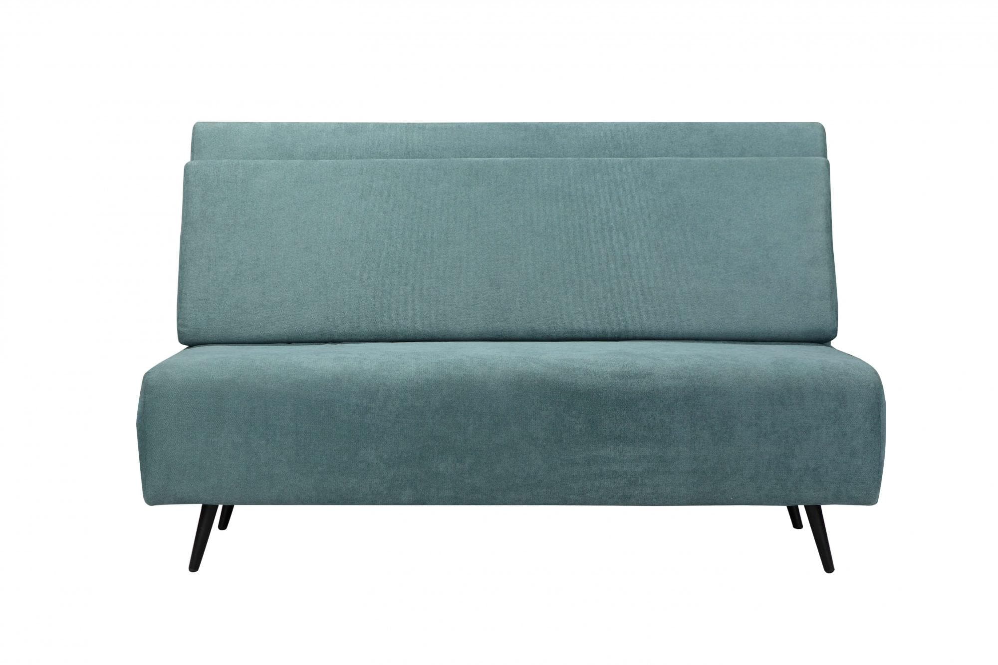 Schlafsofa HOME AFFAIRE Linnea Blau Polyester