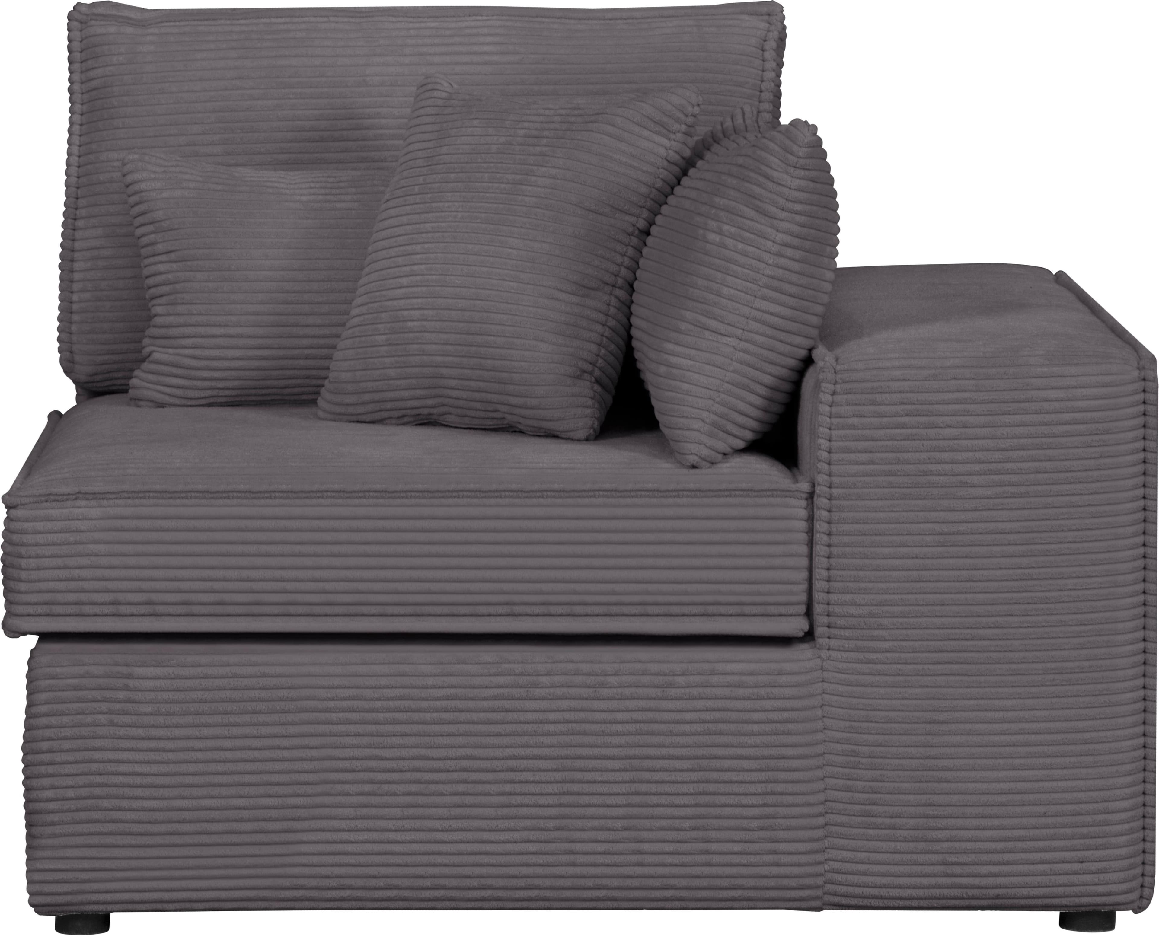 OTTO HOME Florid Sofaelement Grau Modulsofa