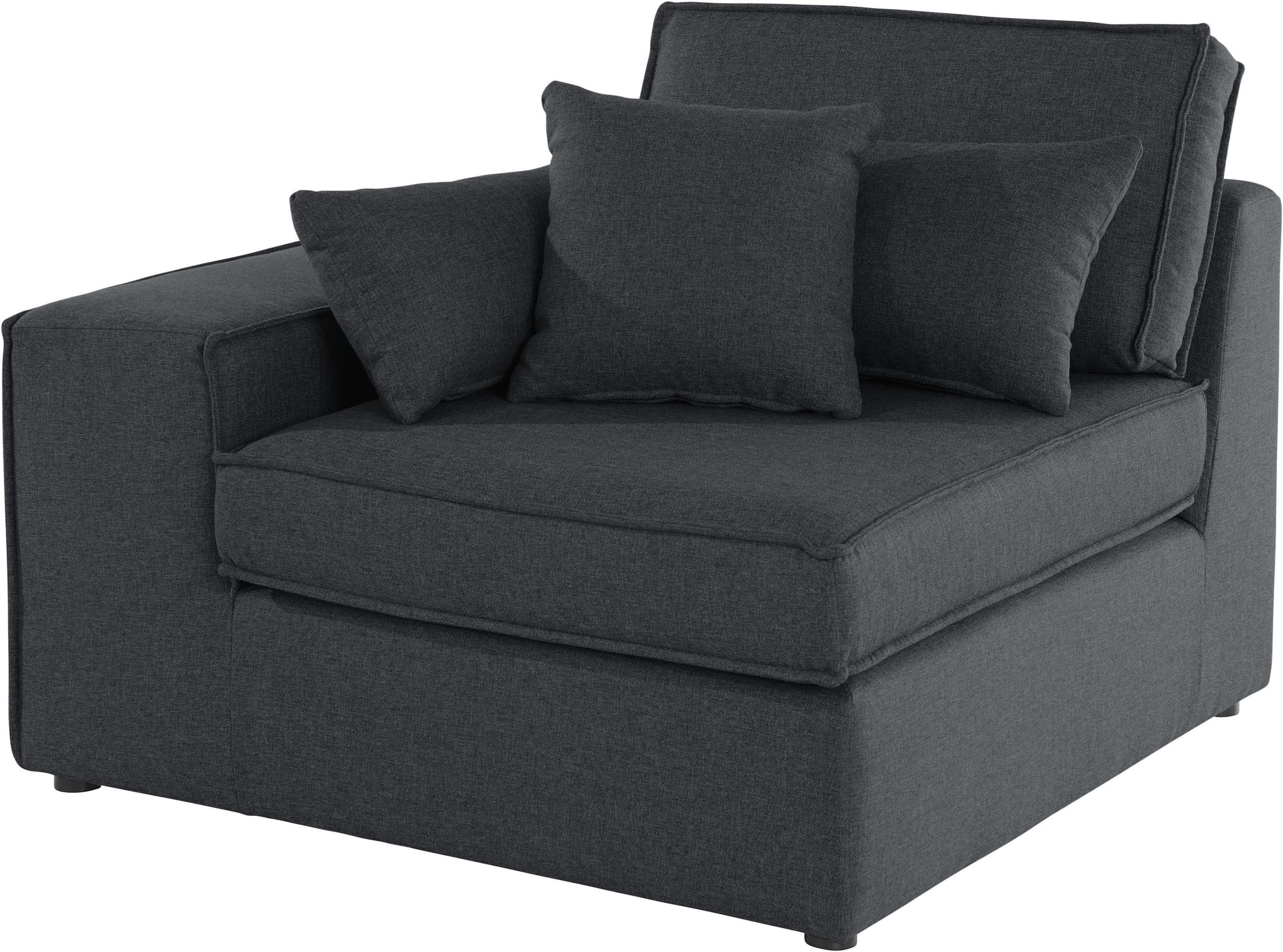 OTTO HOME Florid Sofaelement Modulsofa Grau Anthrazit