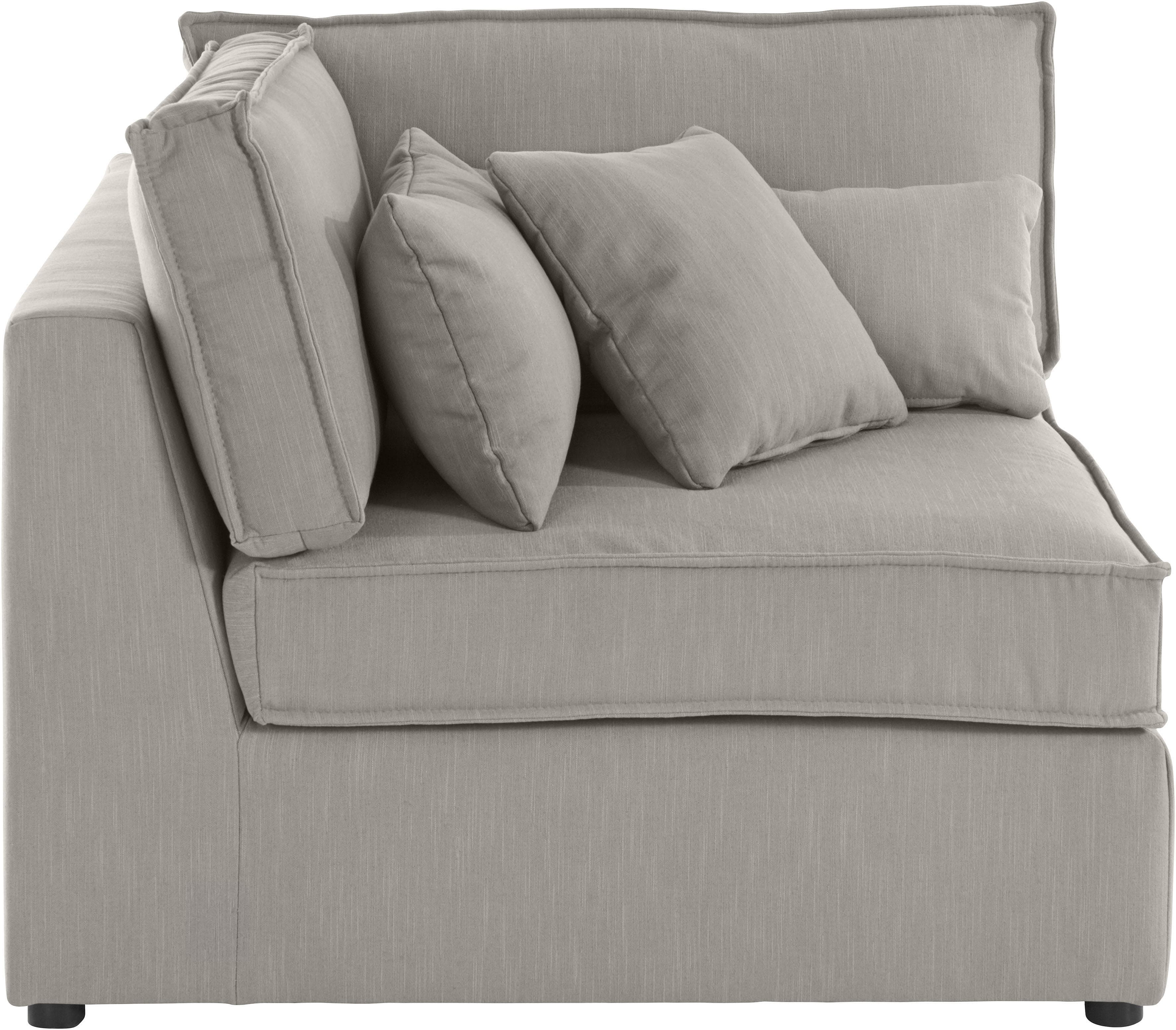 OTTO HOME Florid Sofa-Eckelement Beige Modulsofa