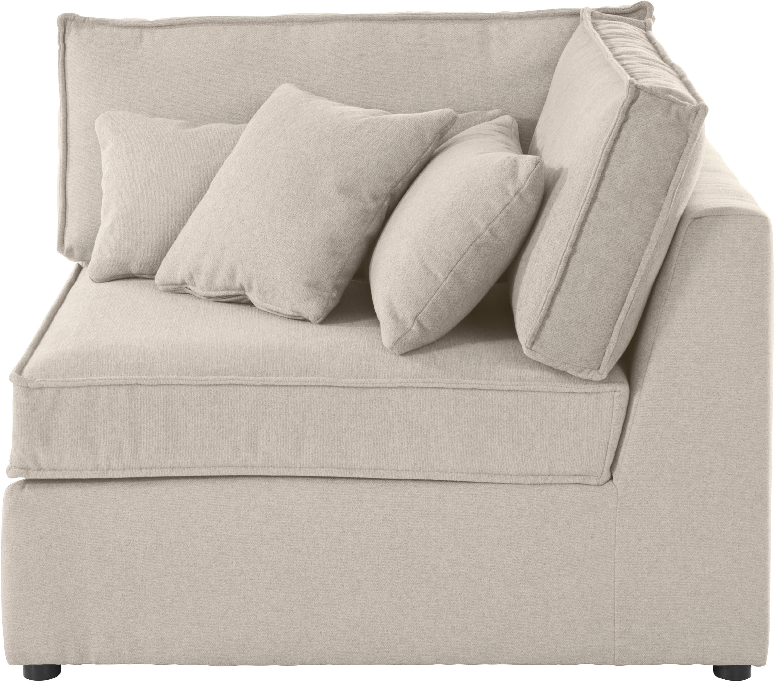 OTTO HOME Florid Sofa-Eckelement Beige Modulsofa