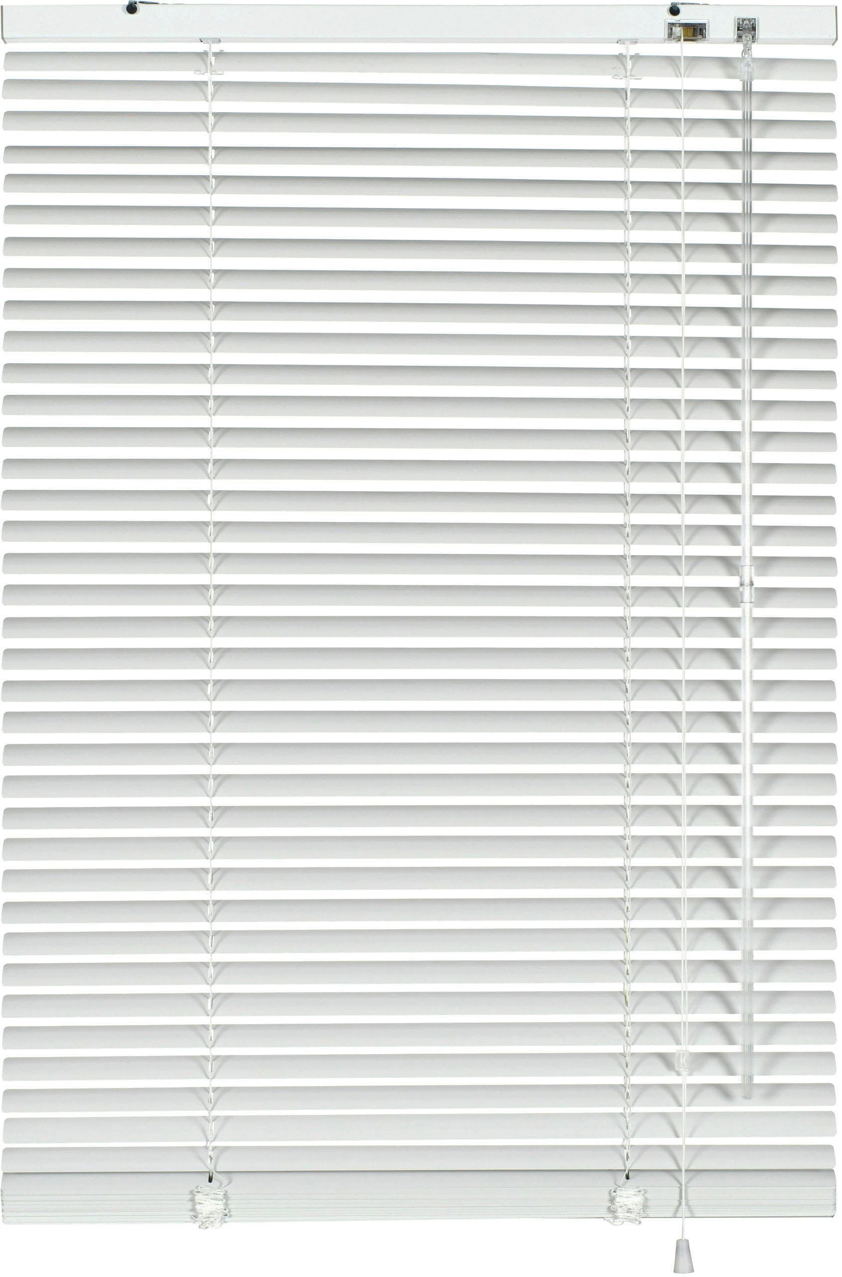 Moderne Aluminium Jalousie in Weiß, 55x130 cm