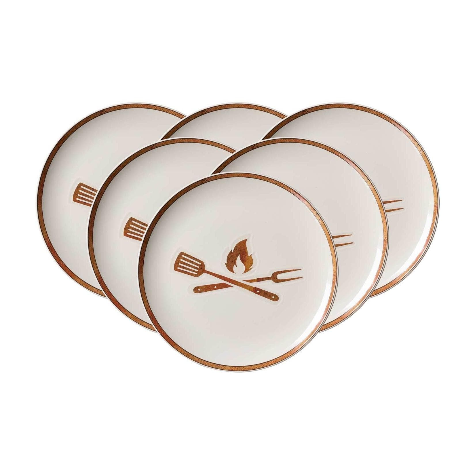 Ritzenhoff & Breker Rusty Grill-Geschirr 6er Set 26 cm