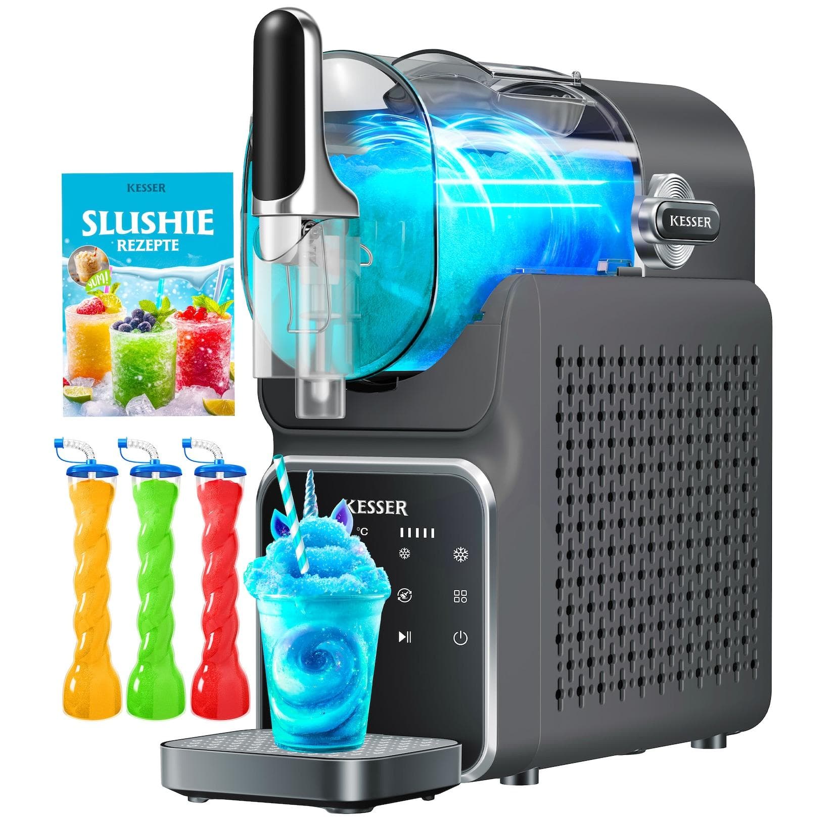 KESSER Slush Maschine für zu Hause - Slush Ice Maker 2L