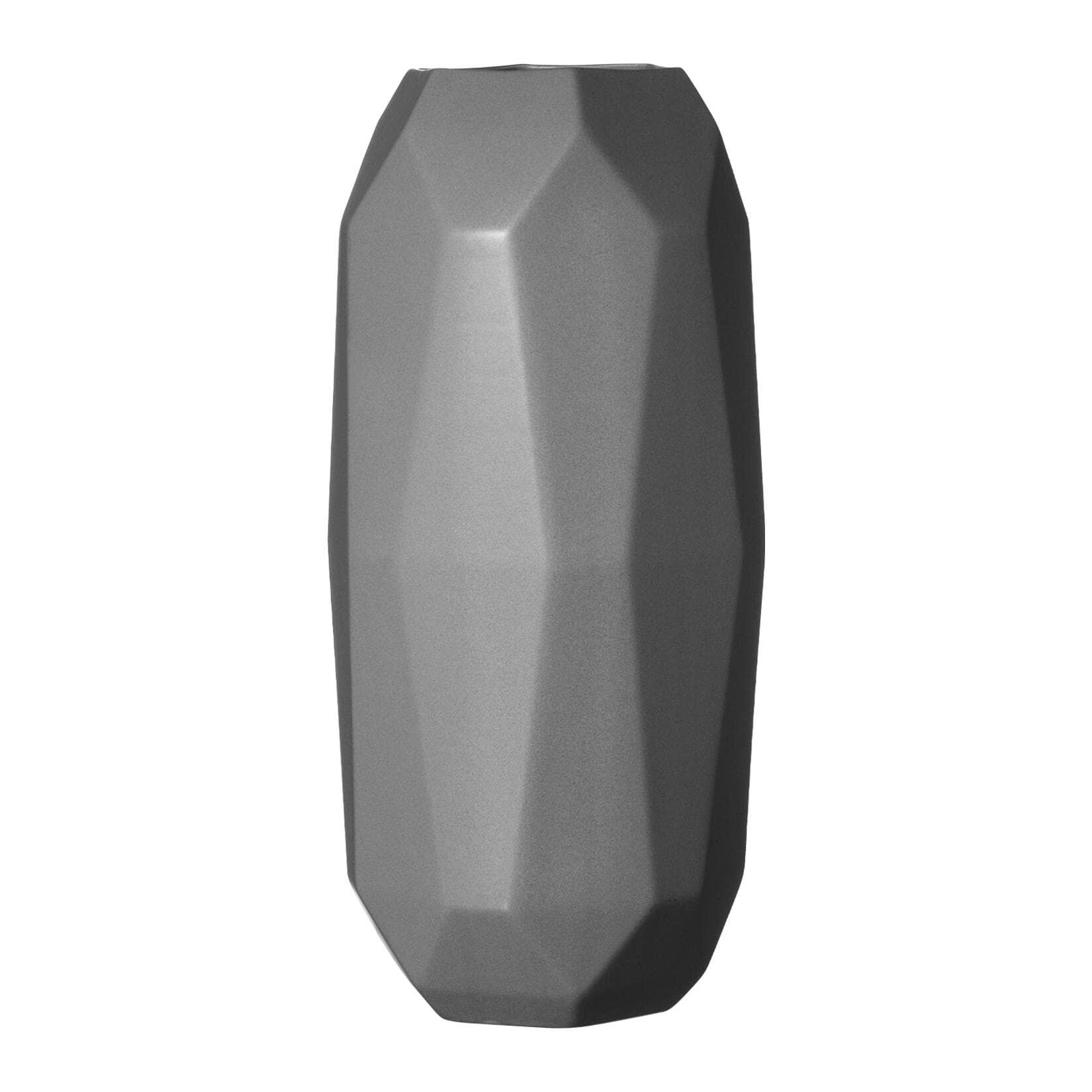 Ritzenhoff & Breker Terni Vase 38,5 cm Grau Facettenreich