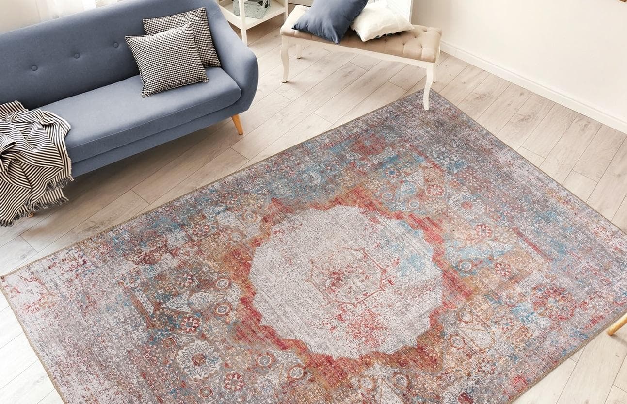 me gusta Teppich Faye Bunt Wohnzimmer Esszimmer