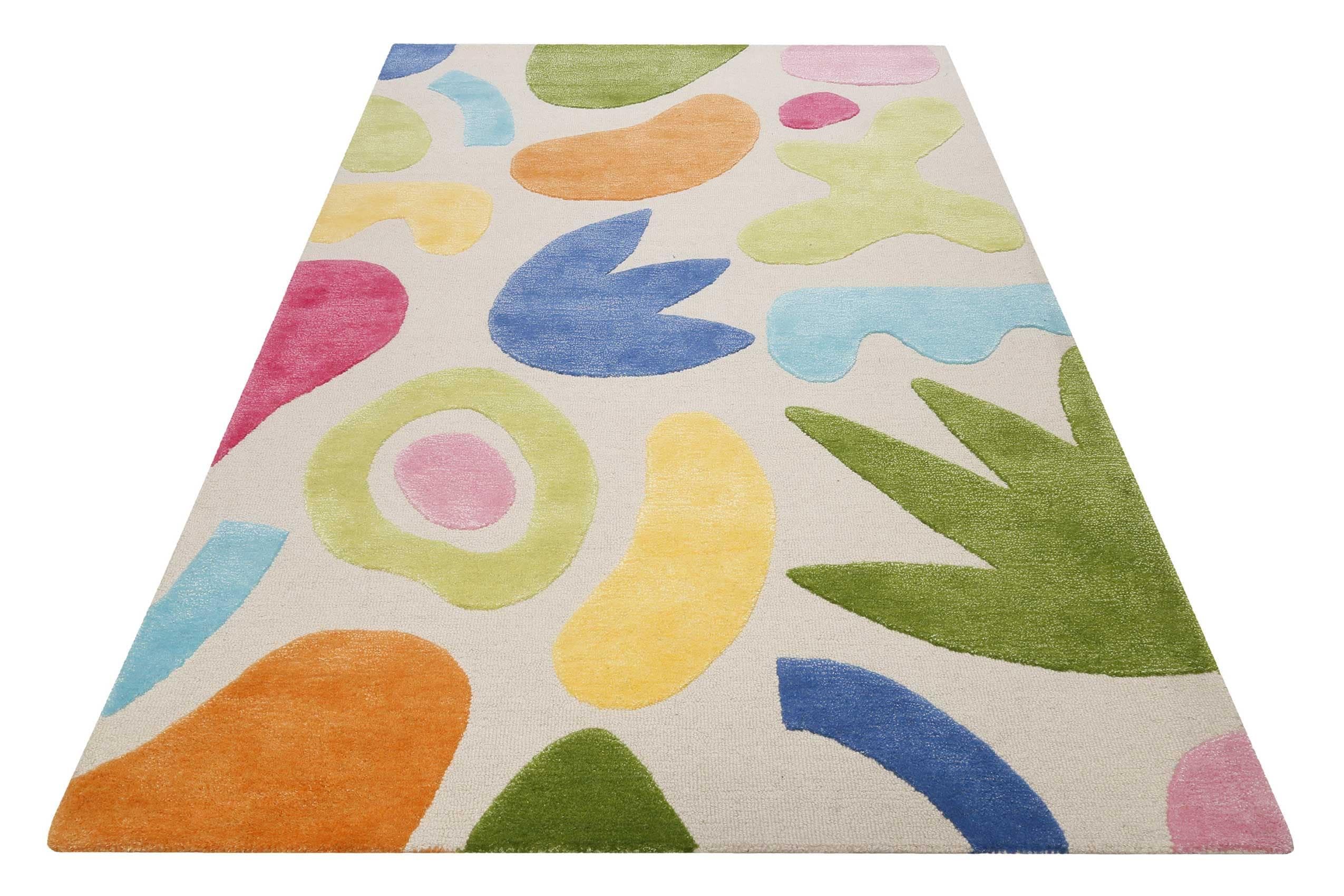 Kinderteppich SMART KIDS Kimi Bunt Abstraktes Design