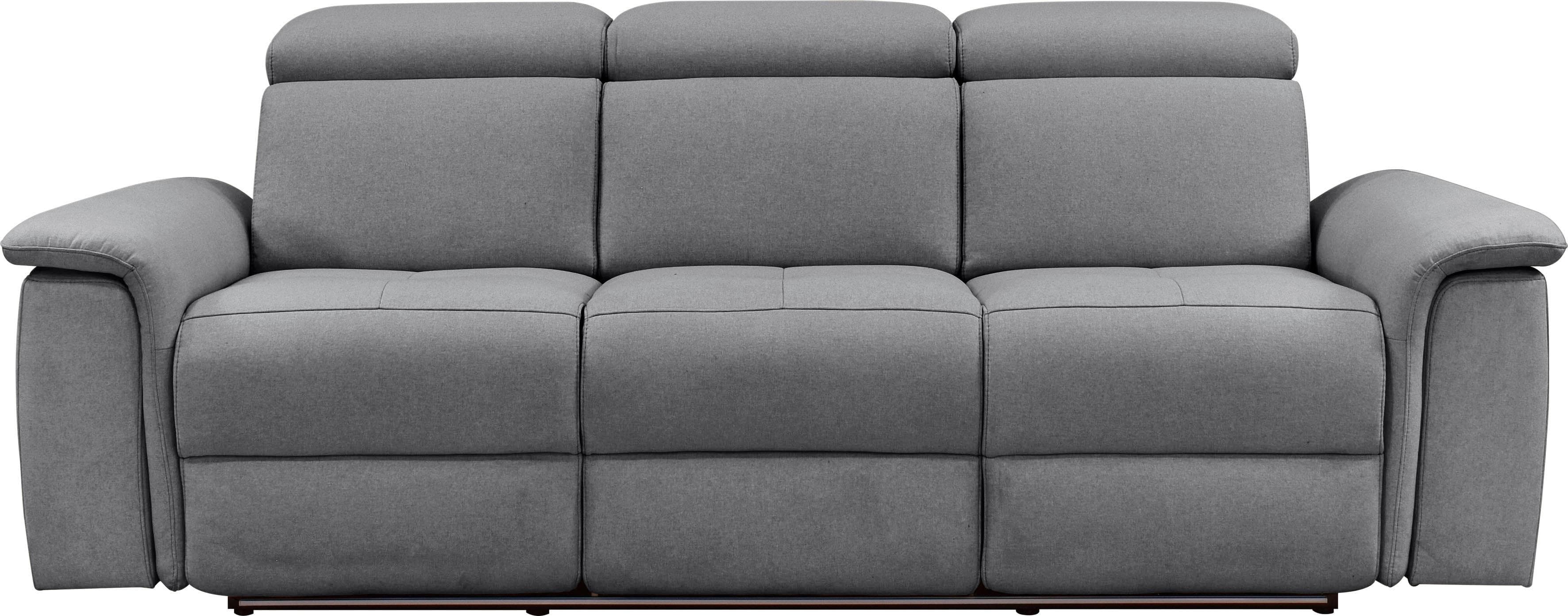 Home Affaire Pareli 3-Sitzer Sofa mit Relaxfunktion und LED