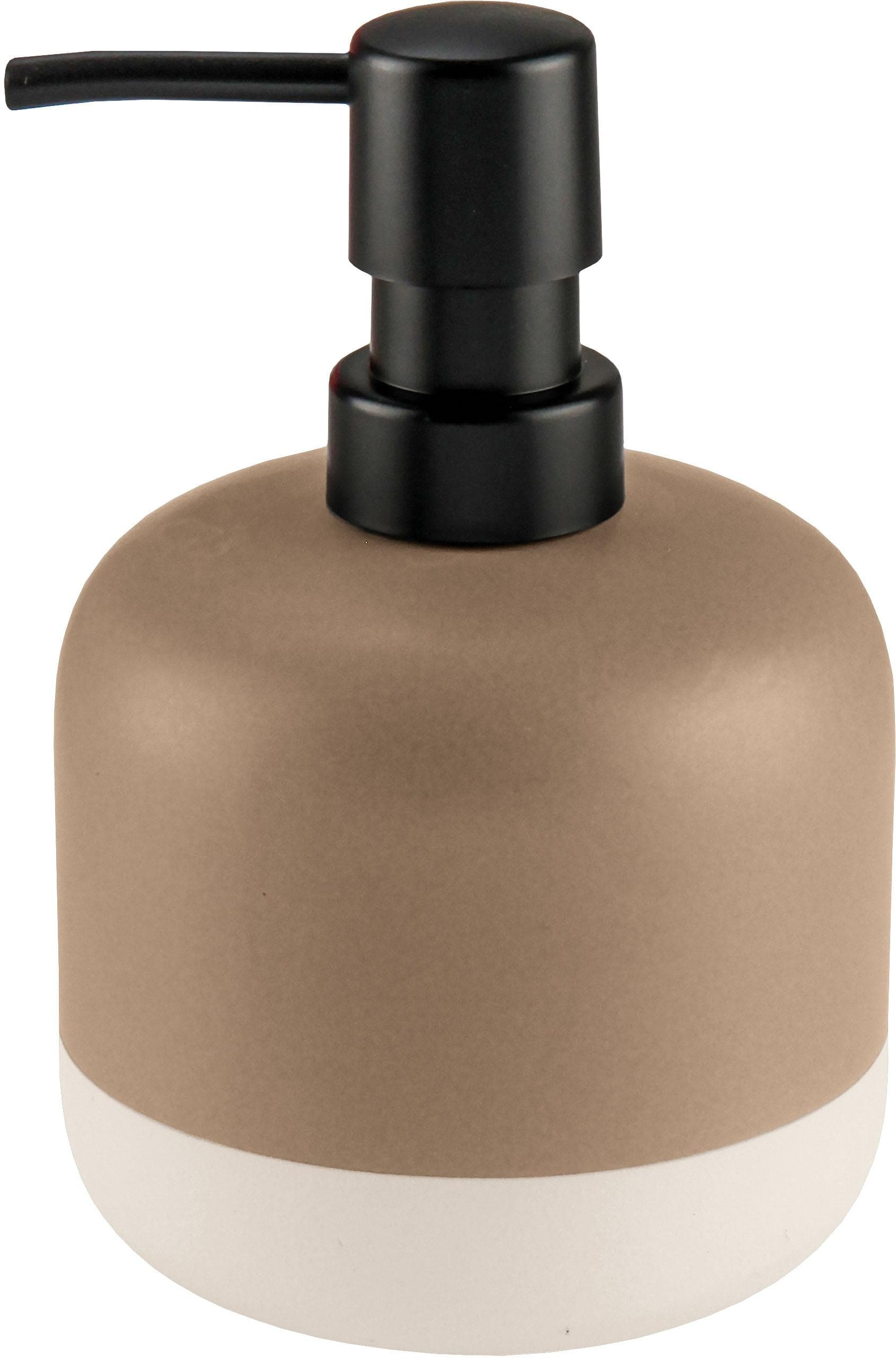 Seifenspender KLEINE WOLKE "Lunella" Taupe Dosierspender