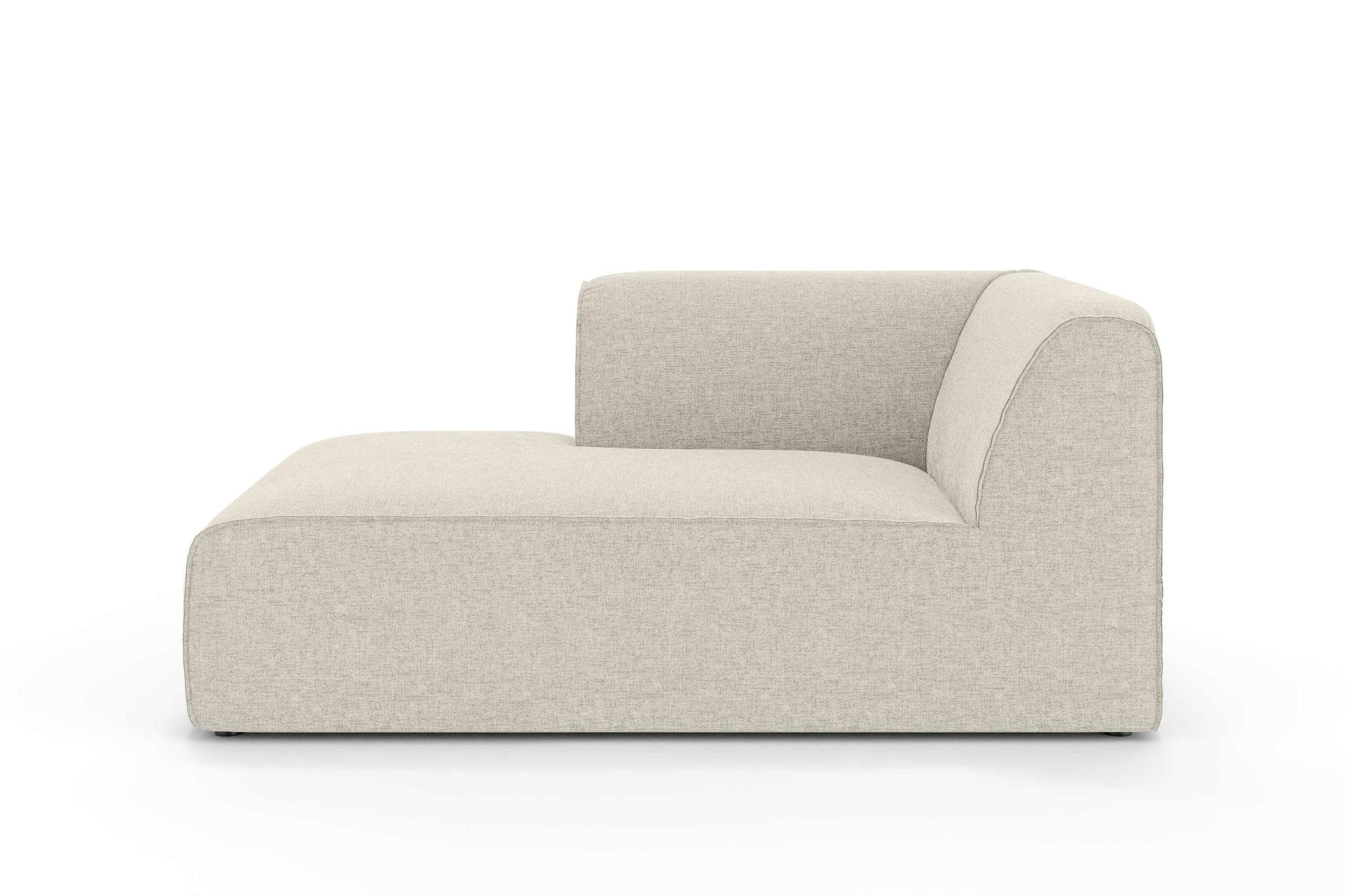 Ottomane OTTO HOME Merid Chaiselongue Beige Polyätherschaum-Polsterung