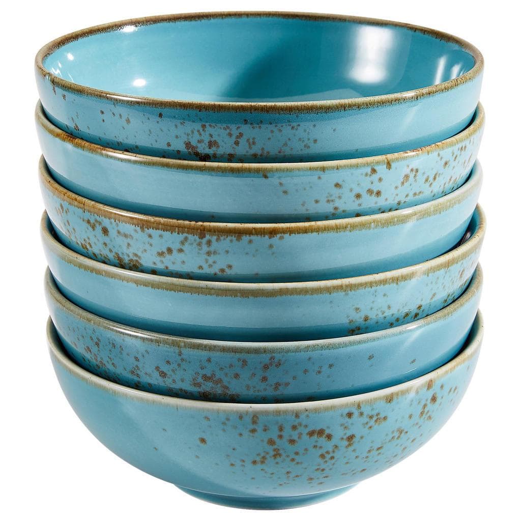 Creatable Schüsselset Türkis 6-teilig Rund